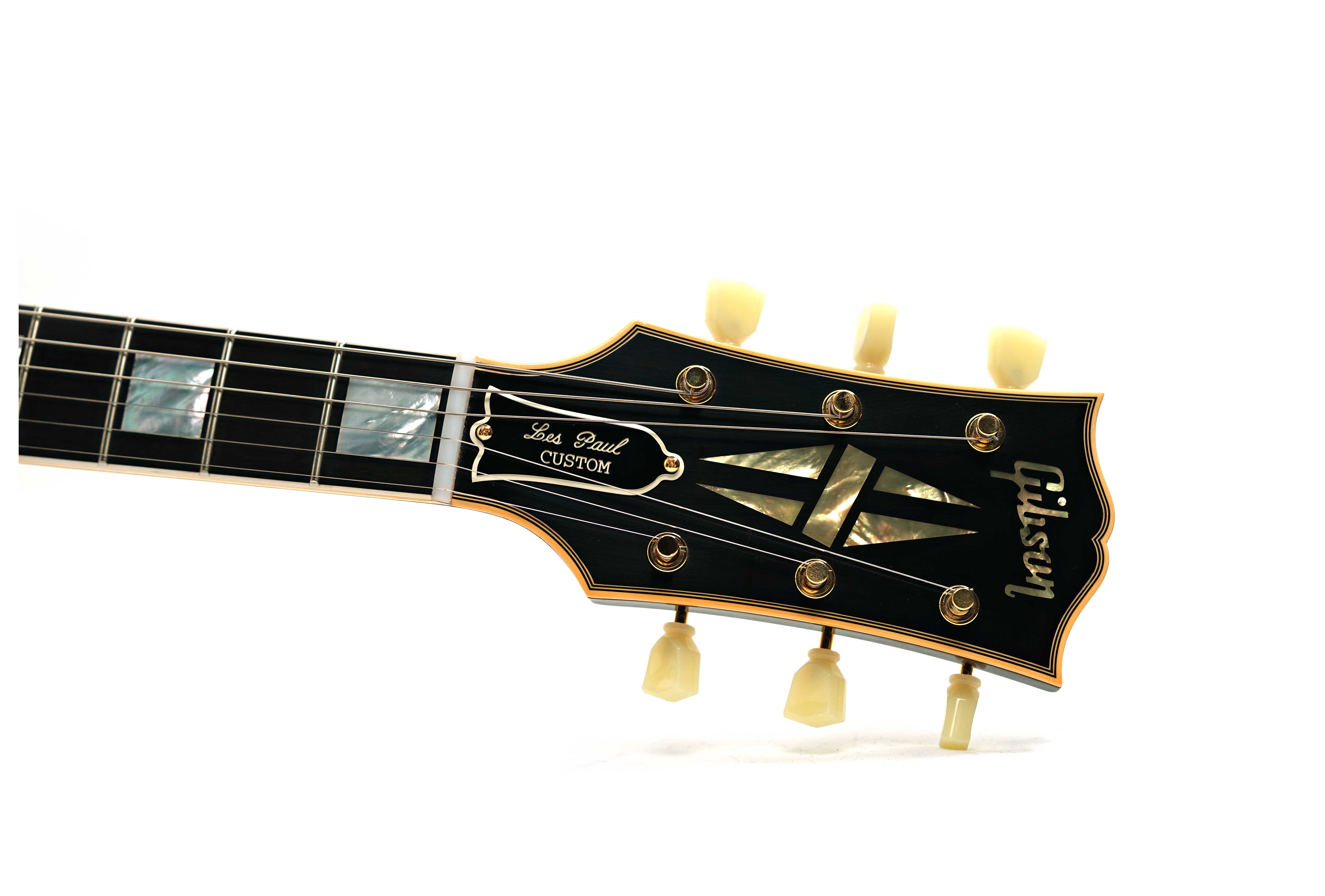 GUITARGUITAR Gibson Custom Shop 1957 Les Paul Custom Reissue 2-Pickup VOS Ebony #75764