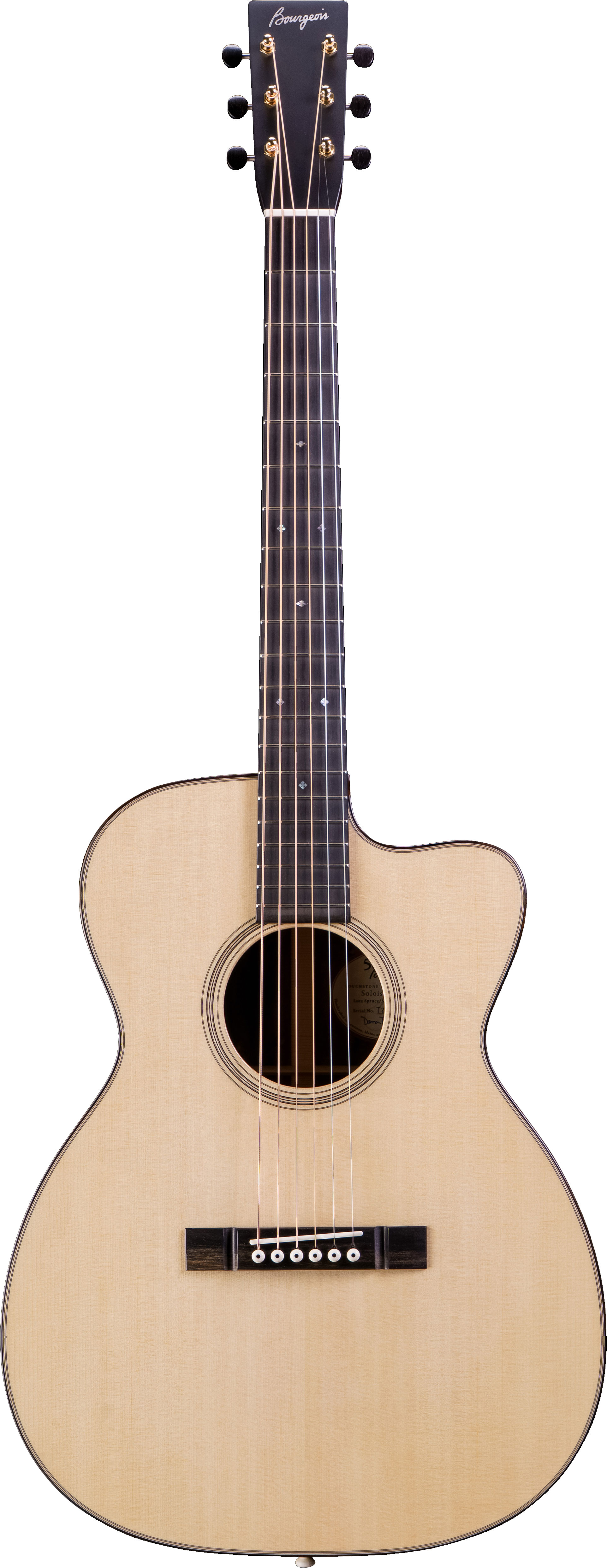 GUITARGUITAR Bourgeois Touchstone Series Soloist OM Cutaway