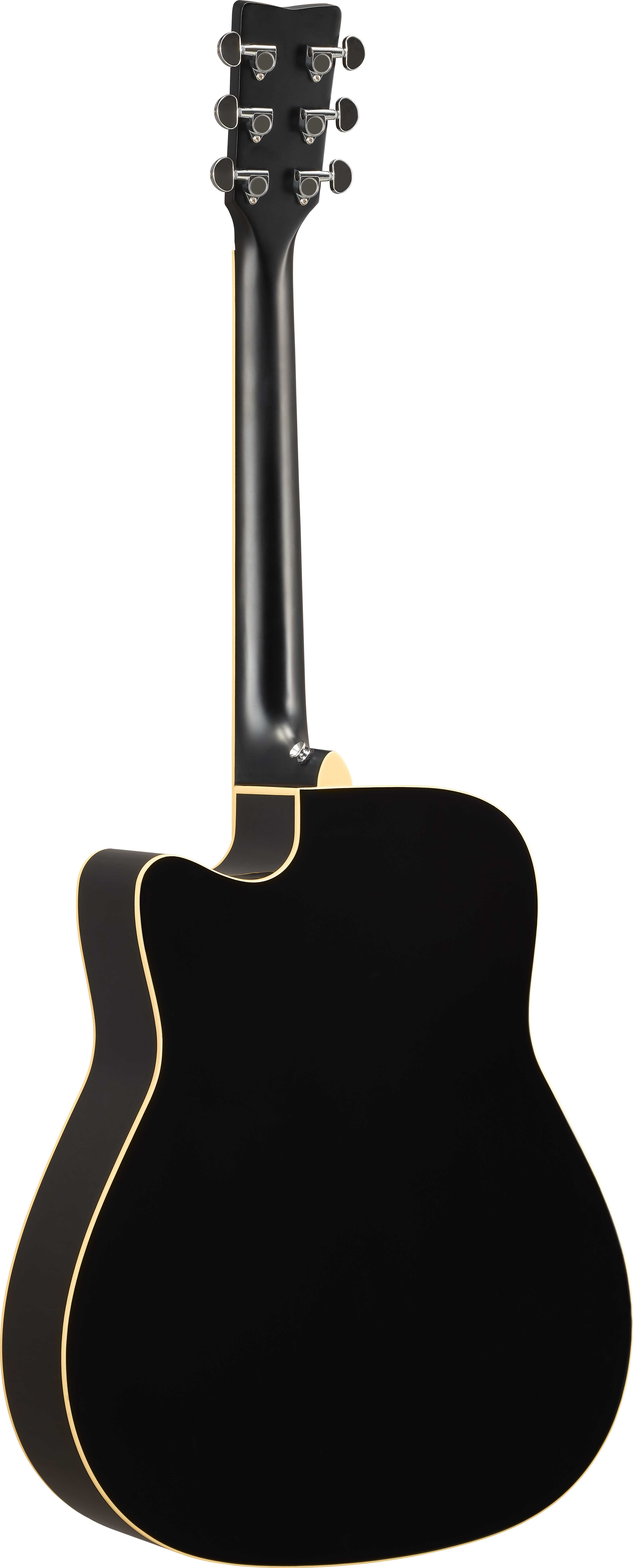 GUITARGUITAR Yamaha FGCTABL Transacoustic FG Cutaway Black