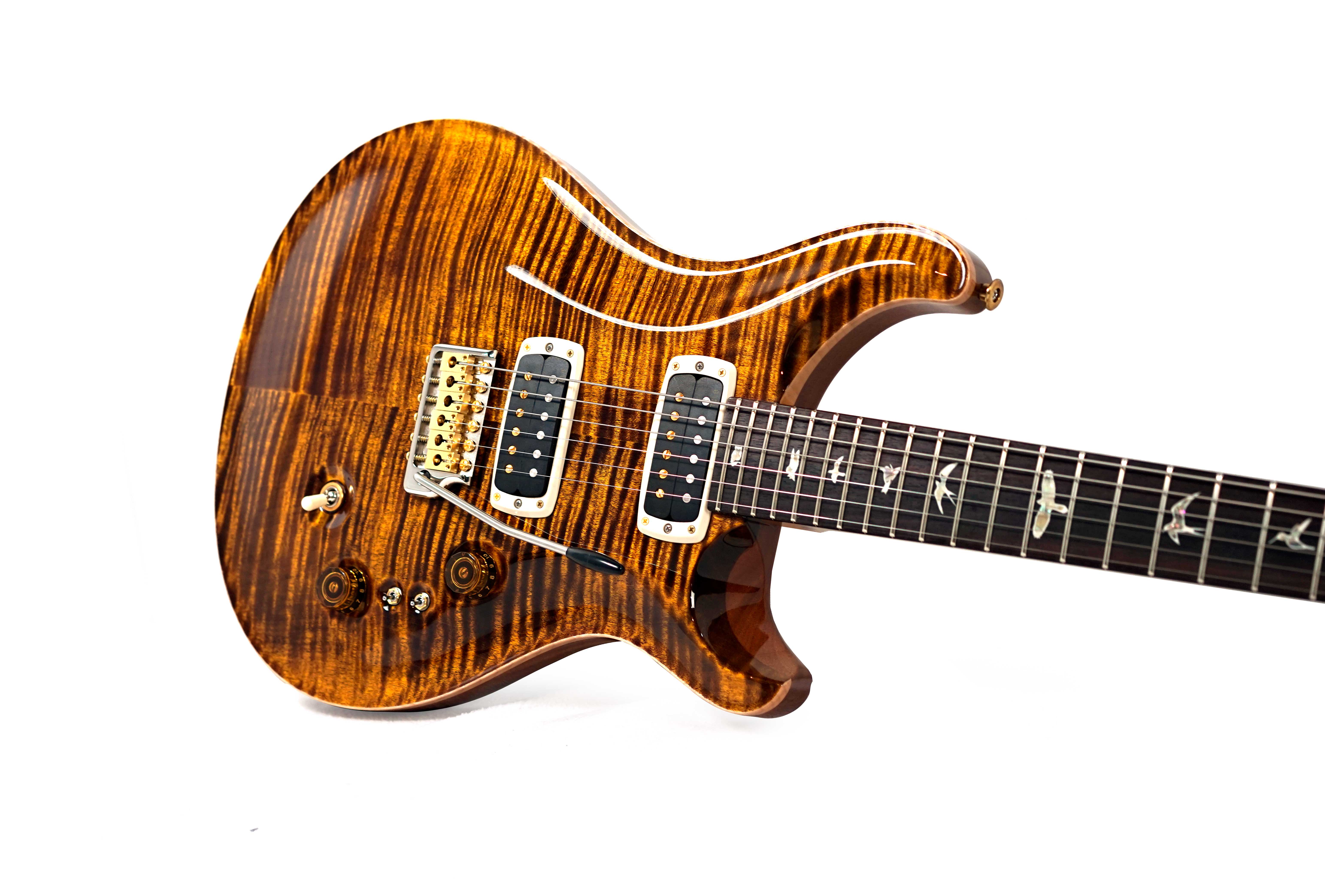 GUITARGUITAR PRS Custom 24-08 Yellow Tiger 10 Top #0407406