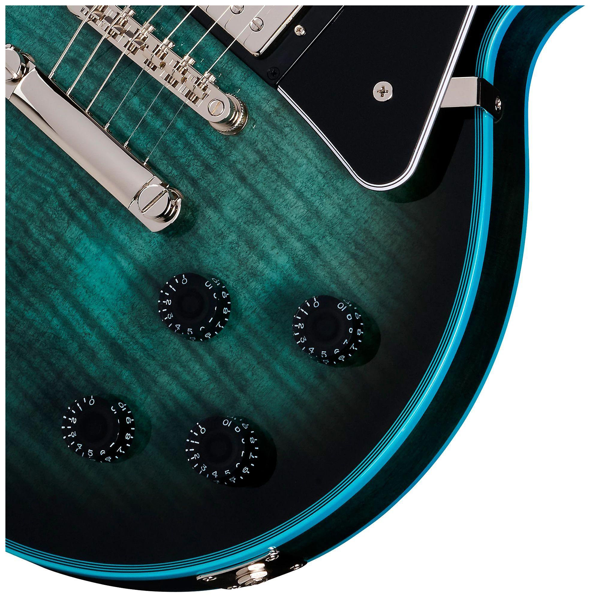 GUITARGUITAR Epiphone Limited Edition Les Paul Custom Widow Indigo Burst