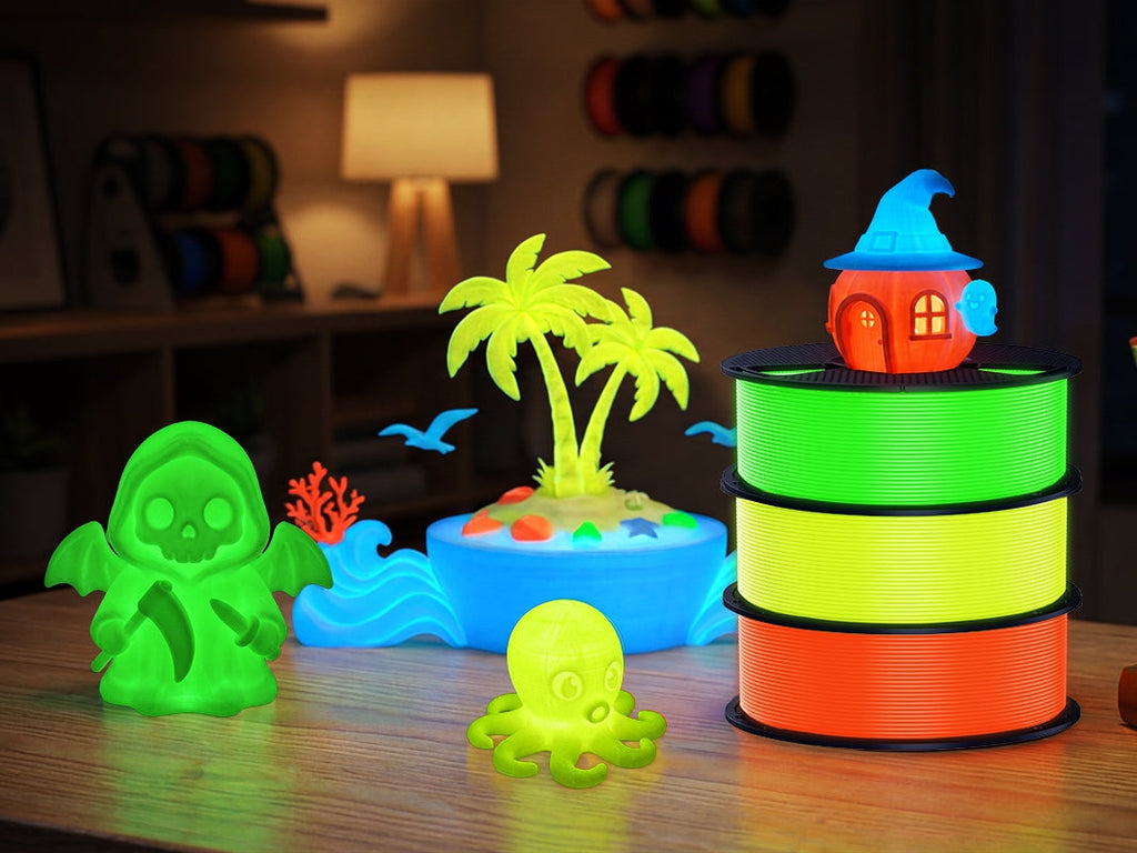 Make Your 3D Prints Glow in the Dark: Discover SUNLU PETG Glow in the Dark Filament