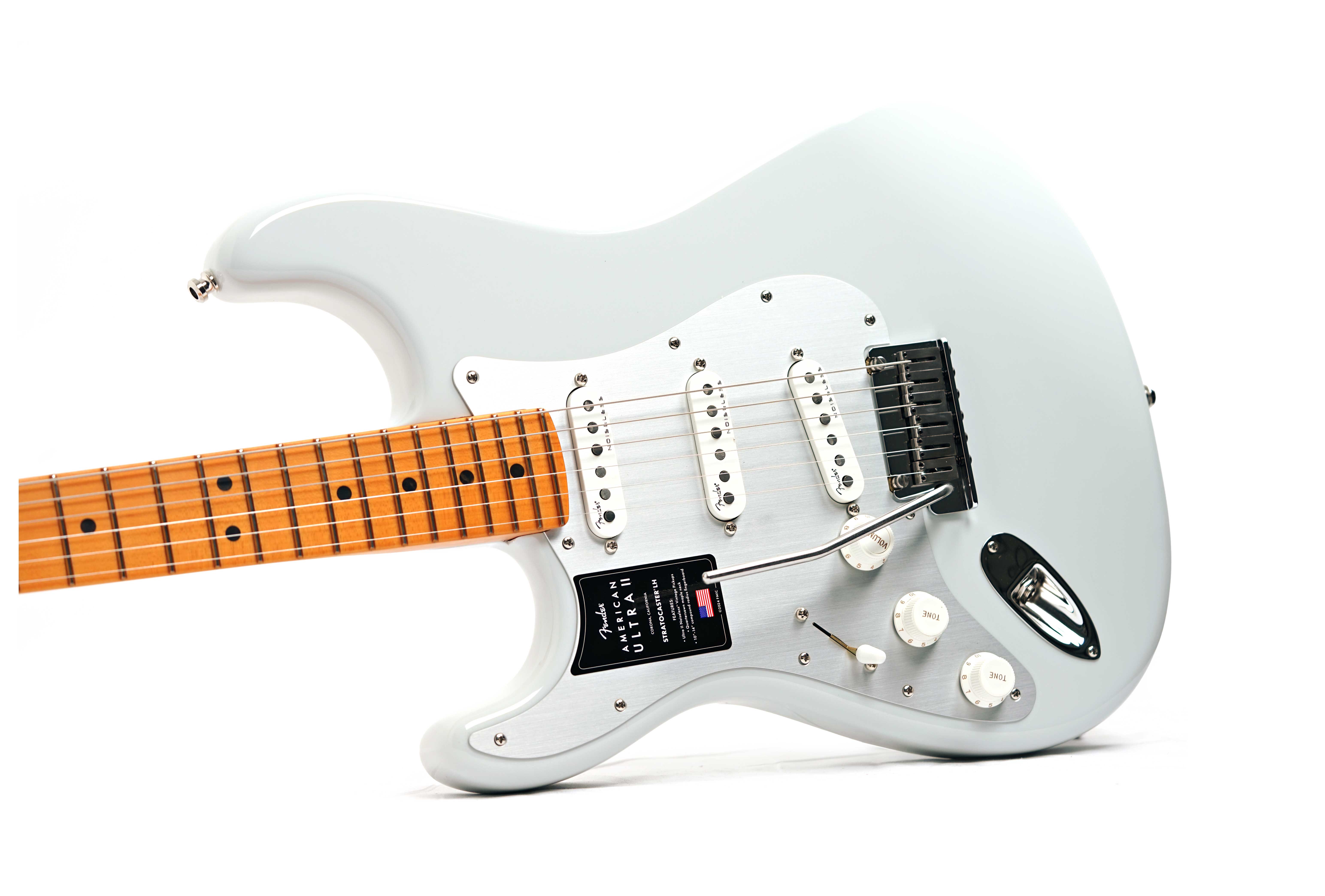 GUITARGUITAR Fender American Ultra II Stratocaster Maple Fingerboard Avalanche Left Handed #US25021574