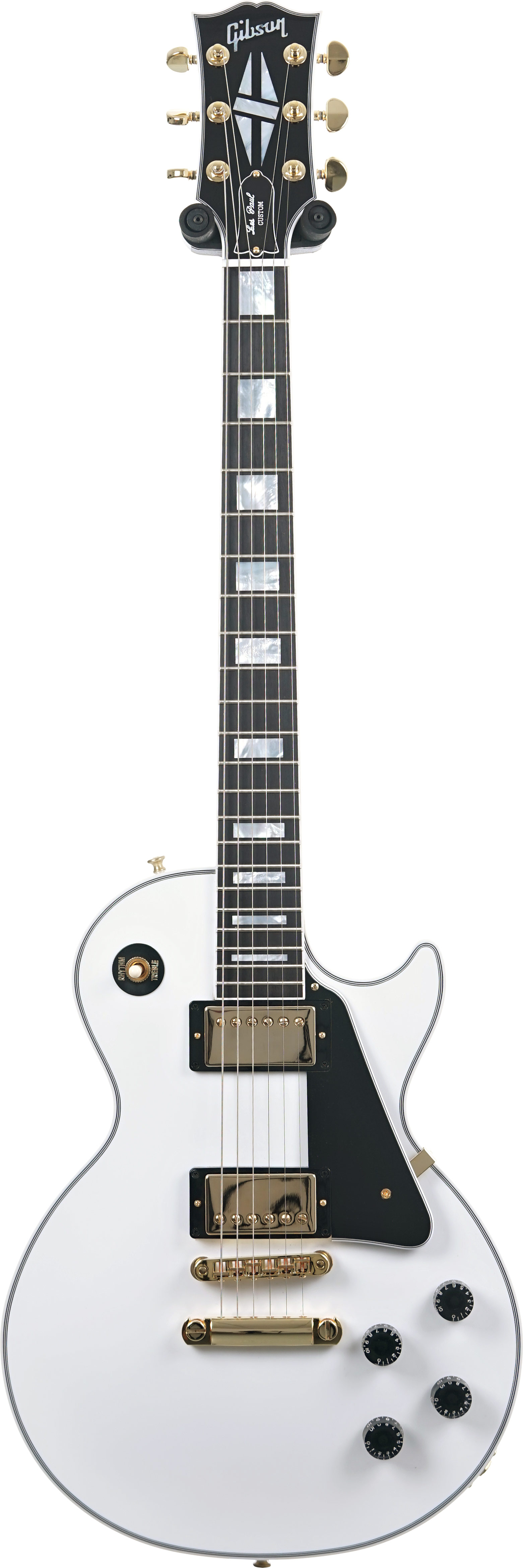 GUITARGUITAR Gibson Custom Shop Les Paul Custom Alpine White with Ebony Fingerboard Gloss #CS502322