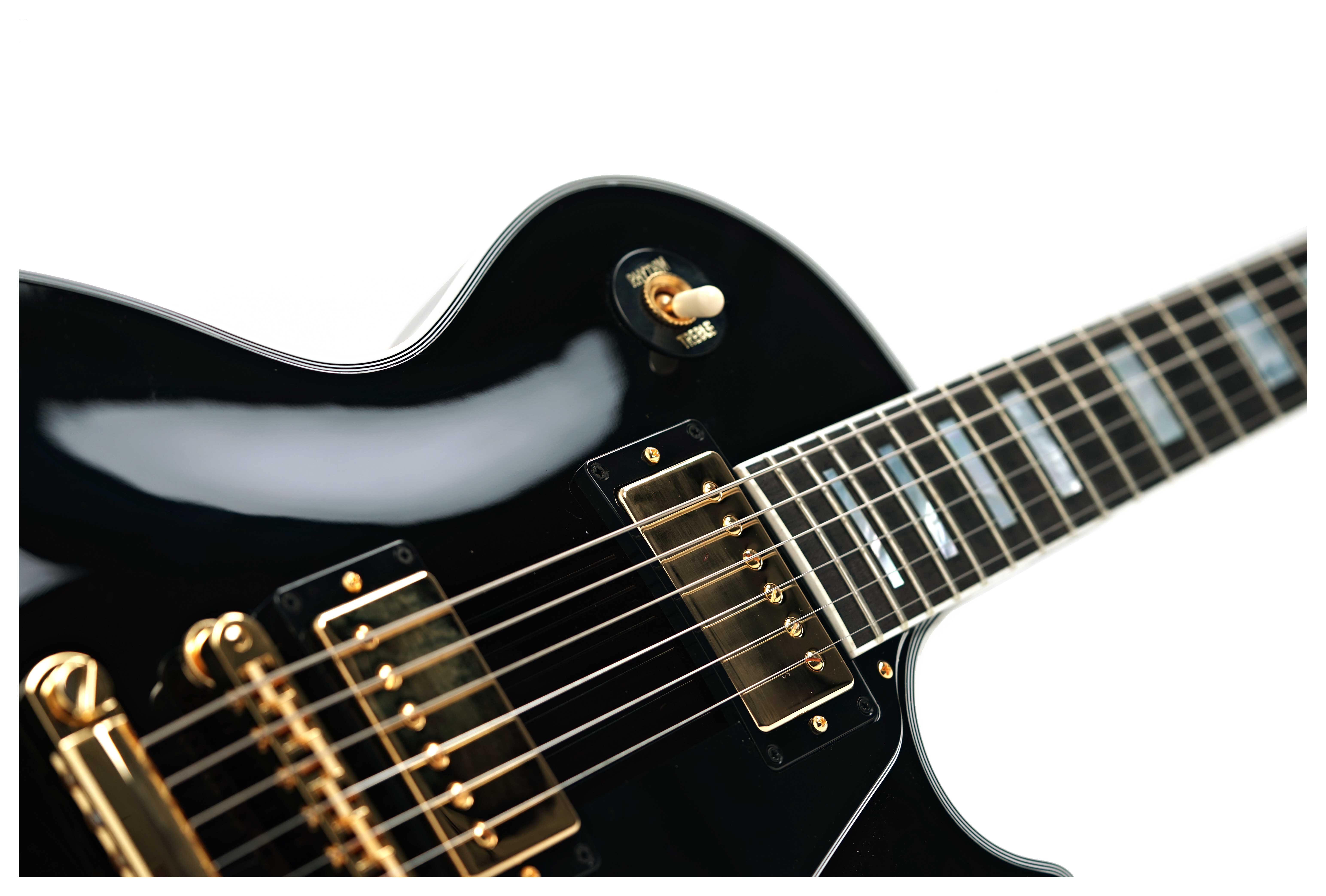 GUITARGUITAR Gibson Custom Shop Les Paul Custom Ebony Fingerboard Gloss #CS501707