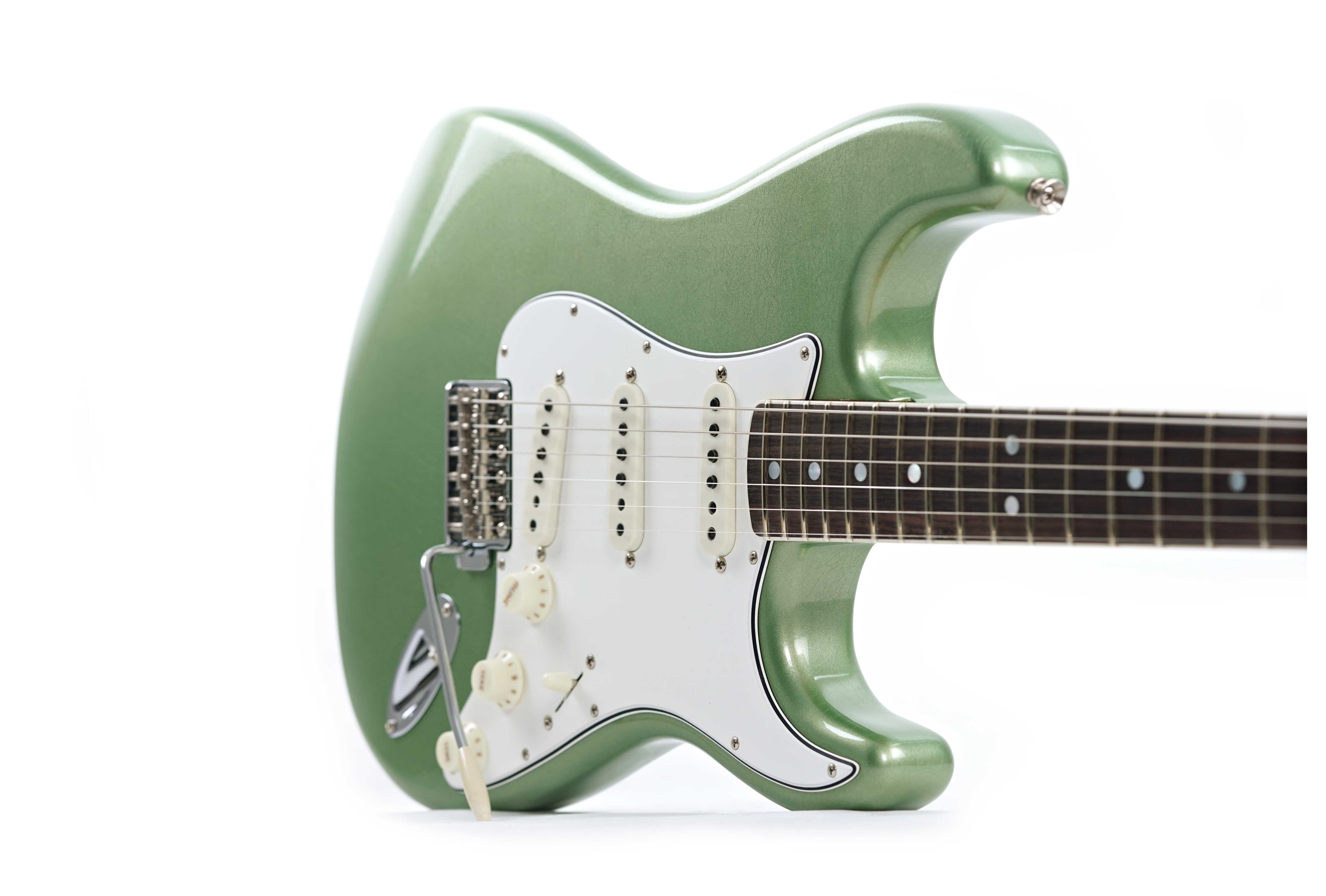 GUITARGUITAR Fender Custom Shop Limited Edition Roasted 1965 Stratocaster Lush Closet Classic Aged Sage Green Metallic #CZ579161