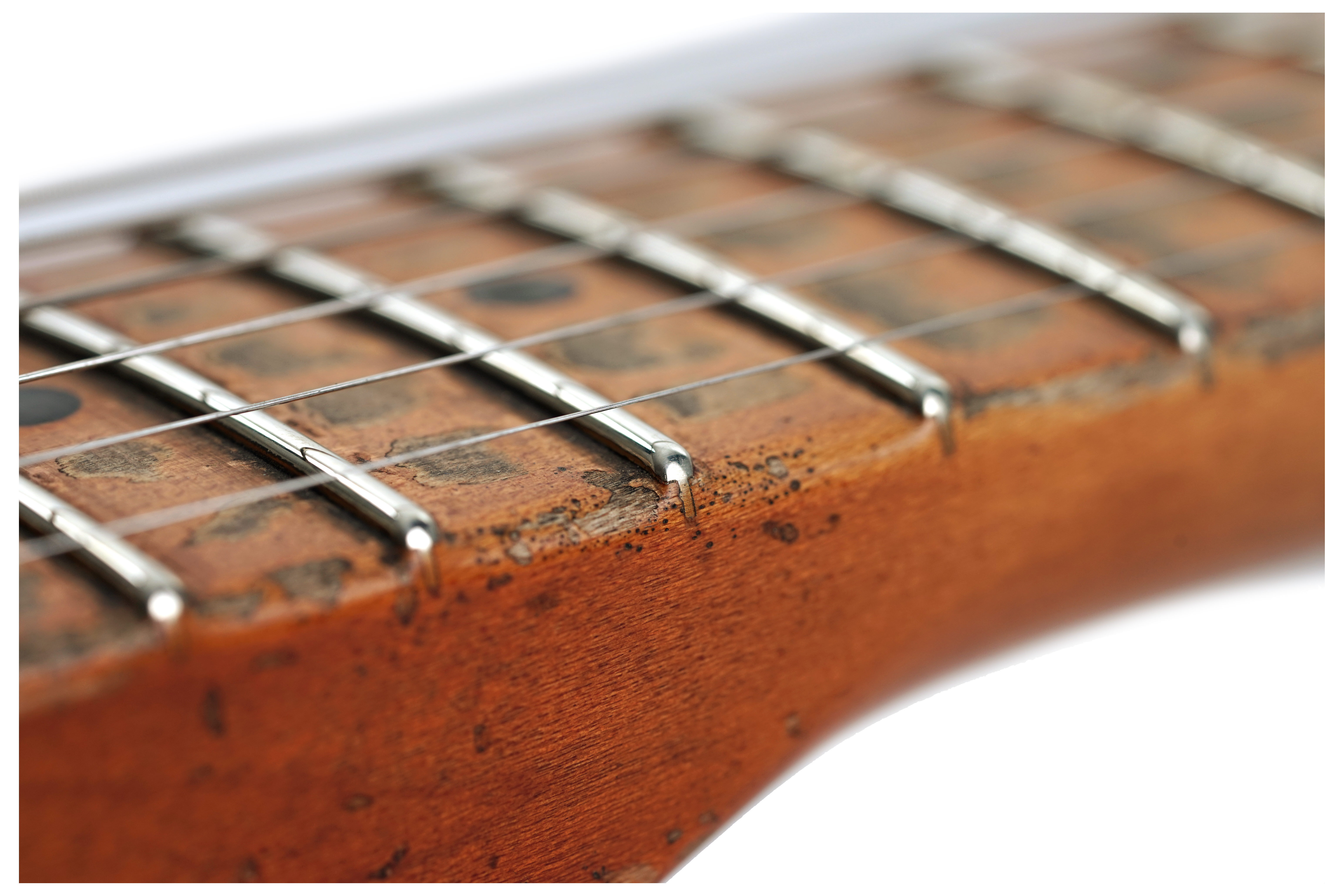 GUITARGUITAR Fender Custom Shop 1955 Telecaster Heavy Relic Masterbuilt By Dale Wilson Aged White Blonde #CZ552240