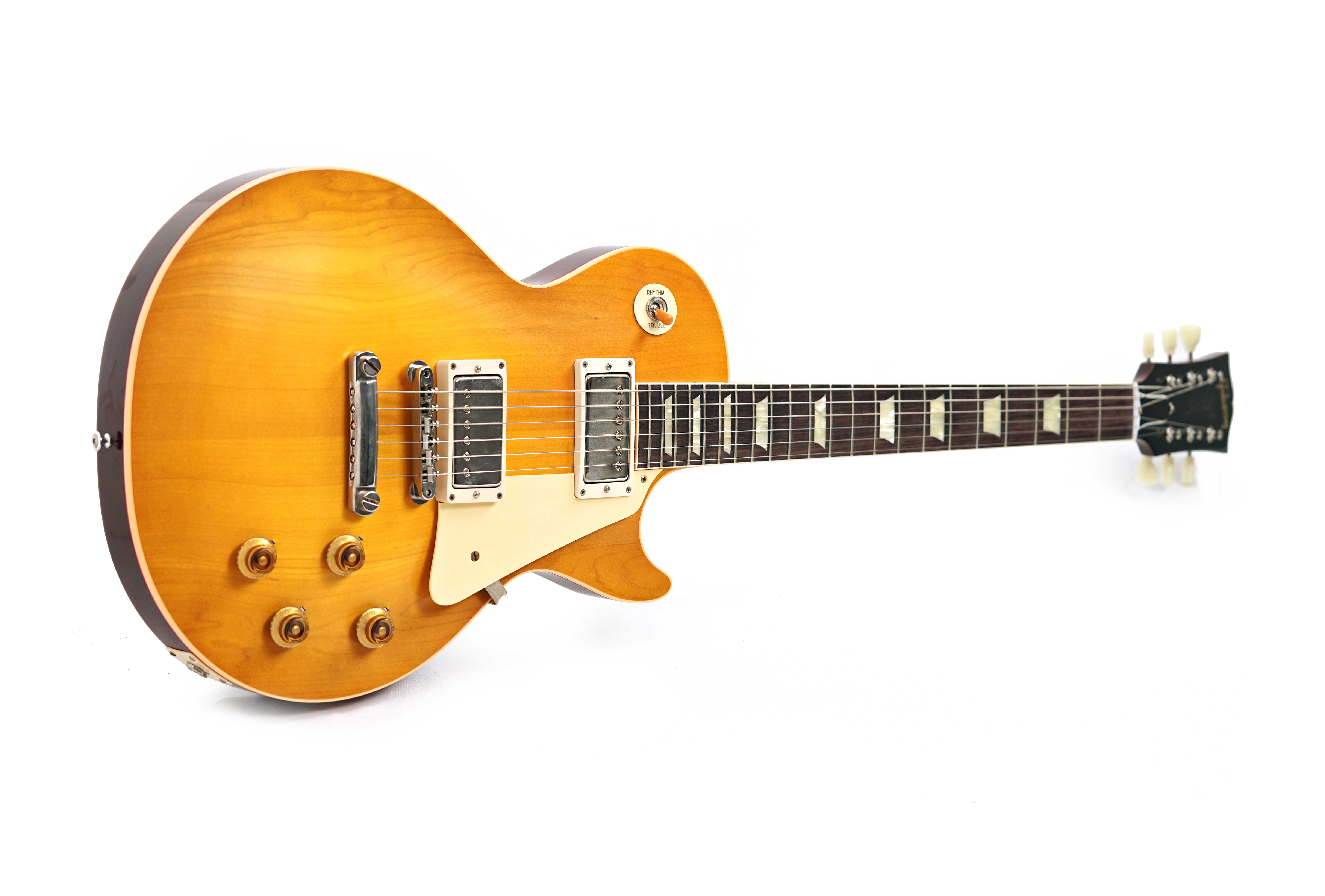 GUITARGUITAR Gibson Custom Shop 1958 Les Paul Standard Reissue Lemon Burst VOS #85373