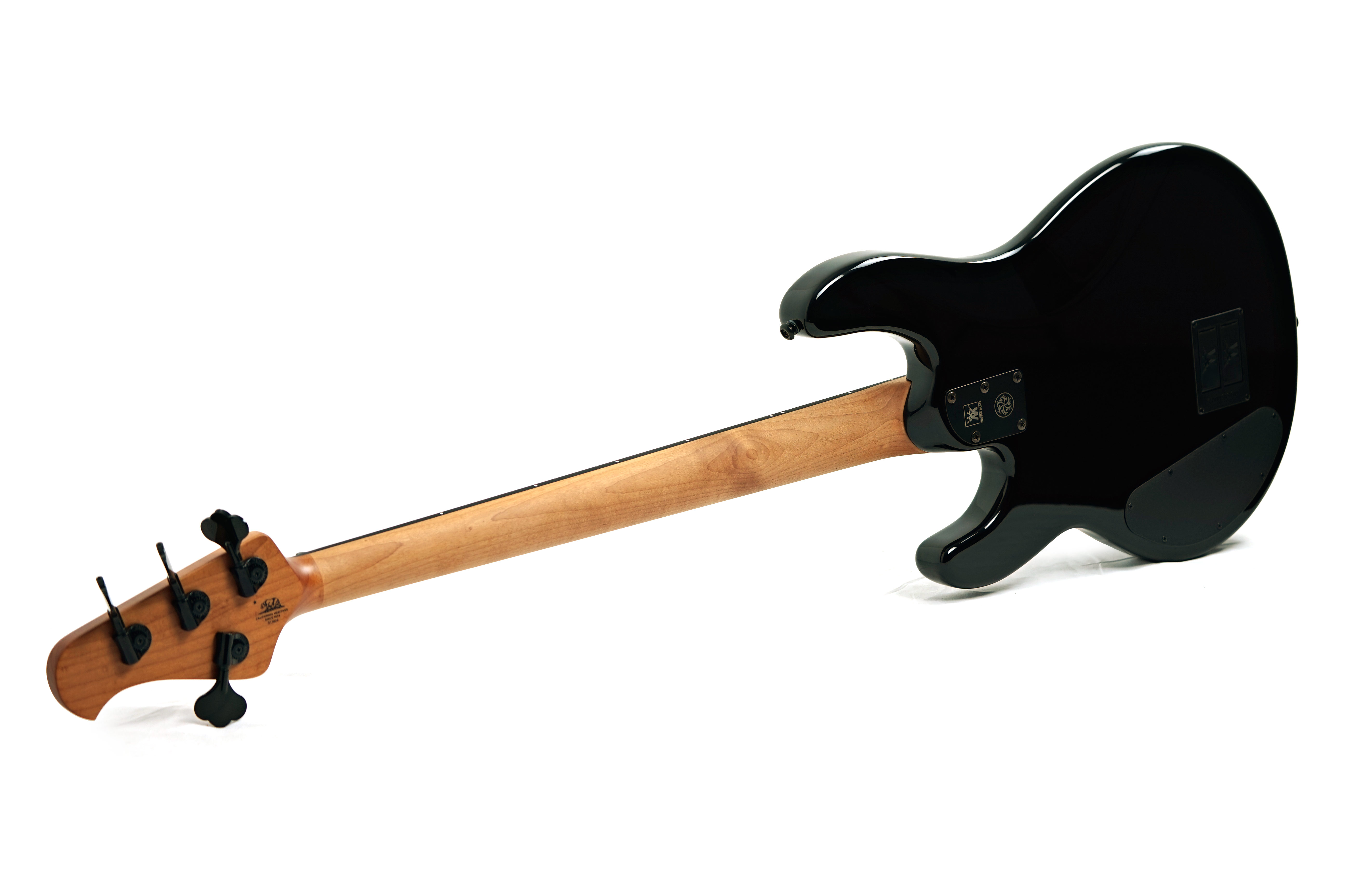 GUITARGUITAR Music Man DarkRay 4 Obisidian Black Ebony Fingerboard #S13624