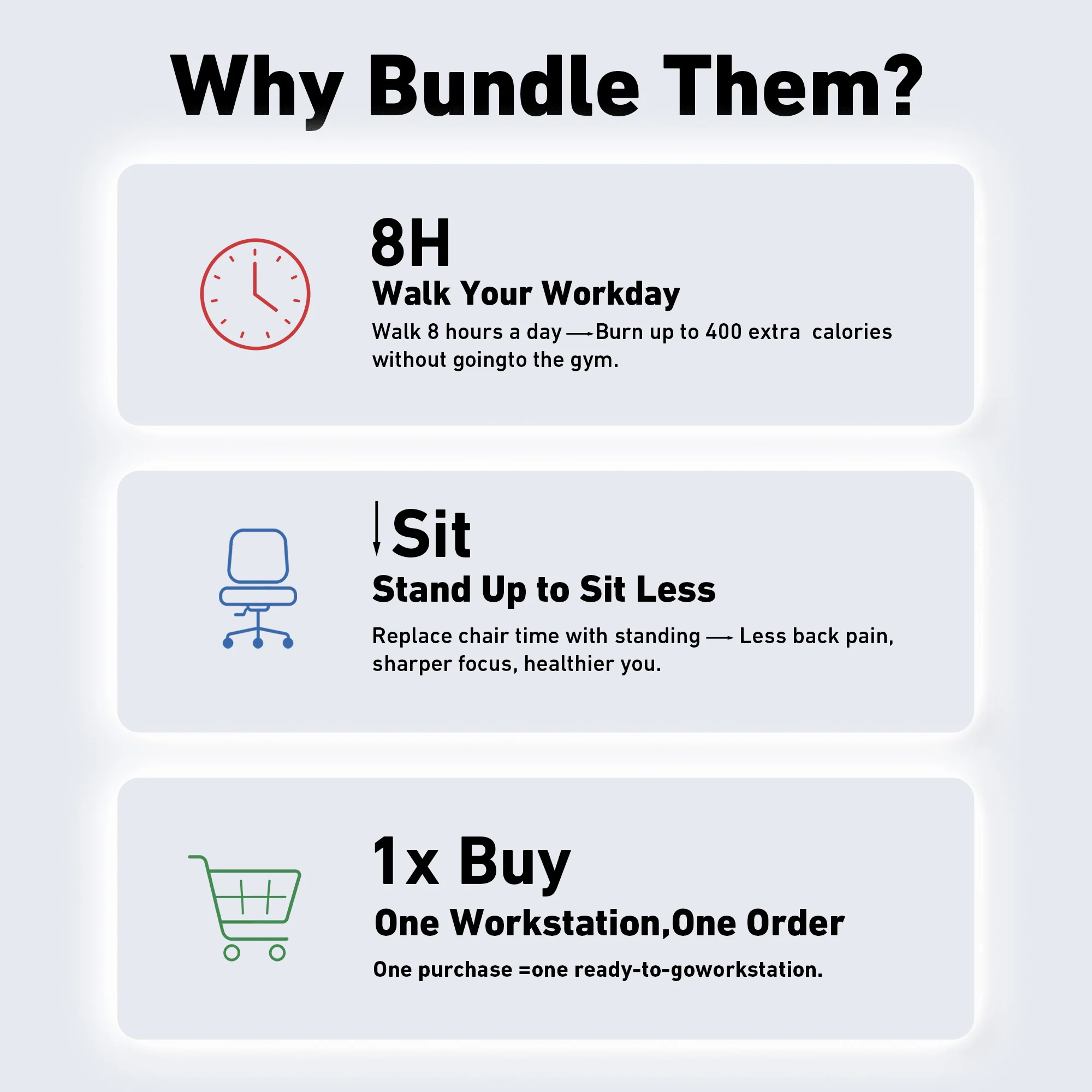 DeerRun Walking Workstation: Incline Walking Pad & Desk Bundle | Replace Your Chair