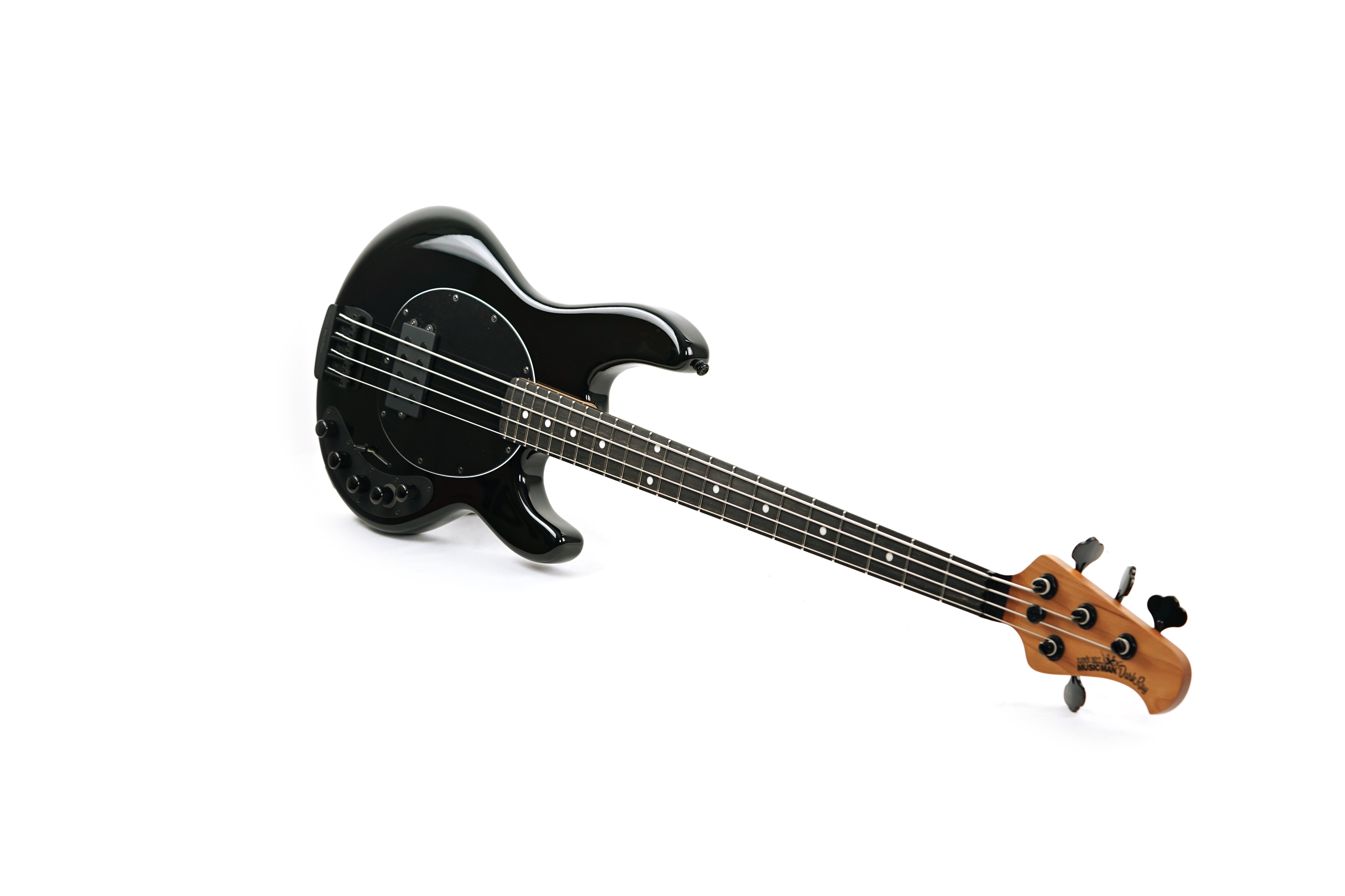GUITARGUITAR Music Man DarkRay 4 Obisidian Black Ebony Fingerboard