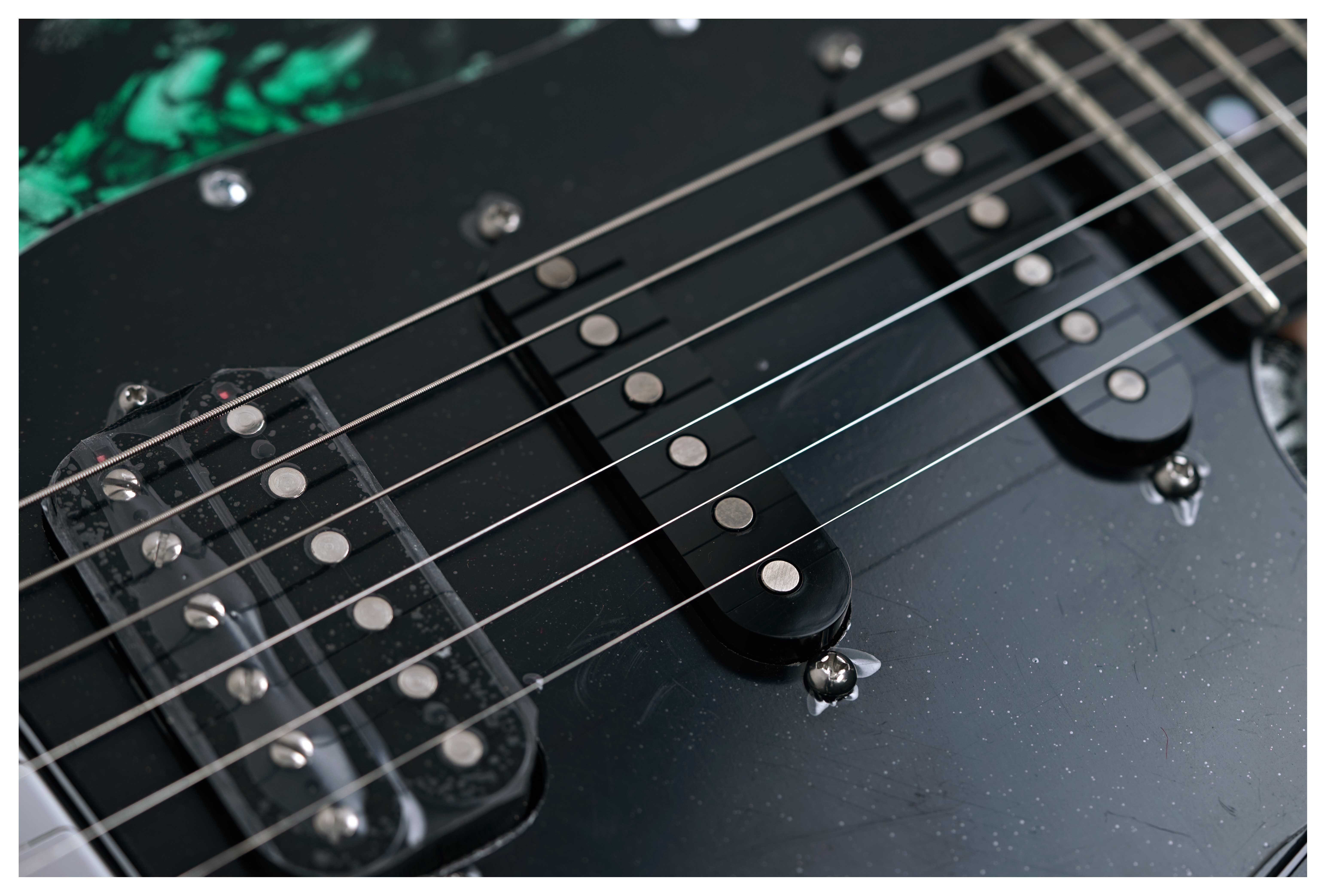 GUITARGUITAR Tyler Studio Elite HDX Black and Green Schmear #25781