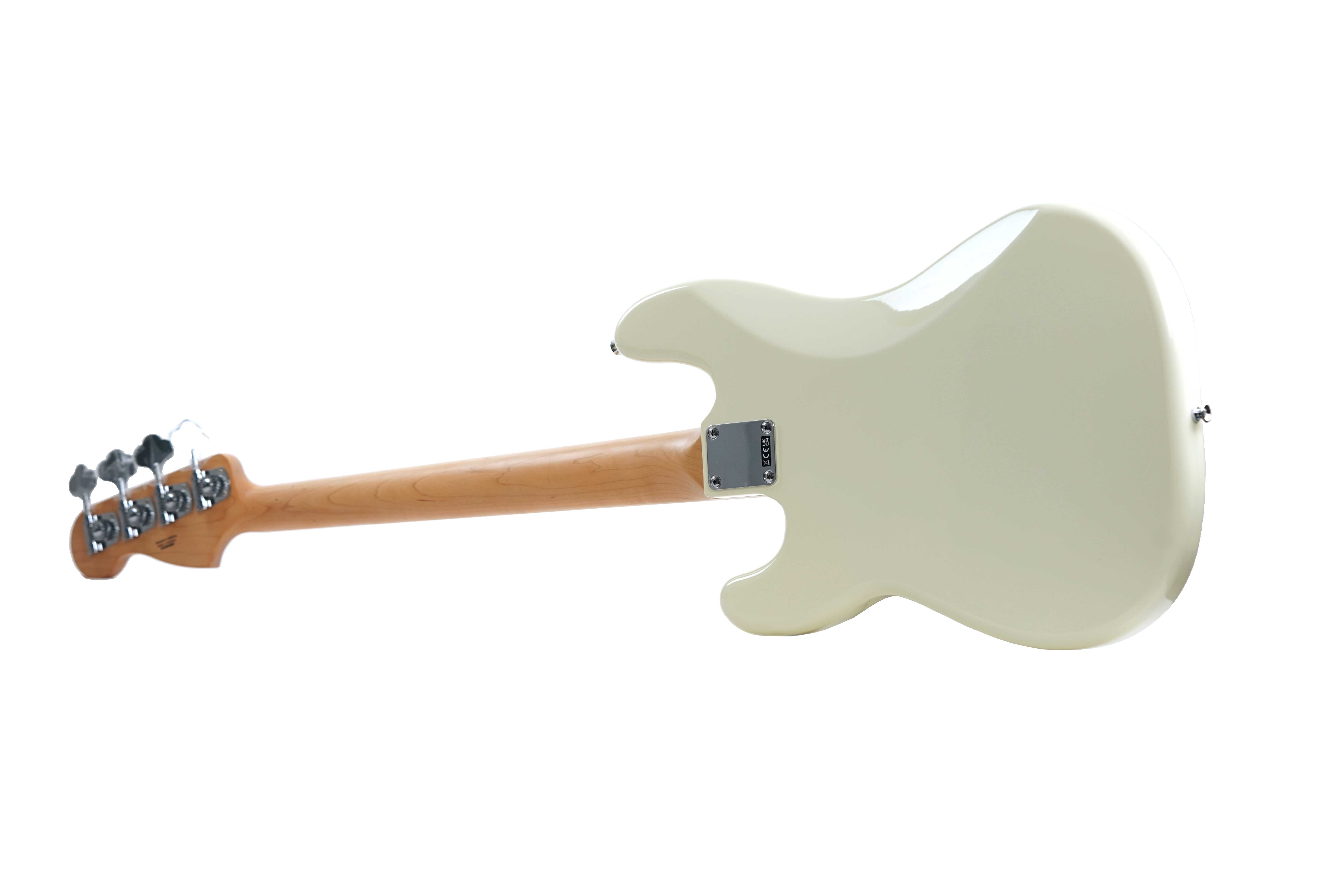 GUITARGUITAR Fender Standard Precision Bass Olympic White Maple Fingerboard