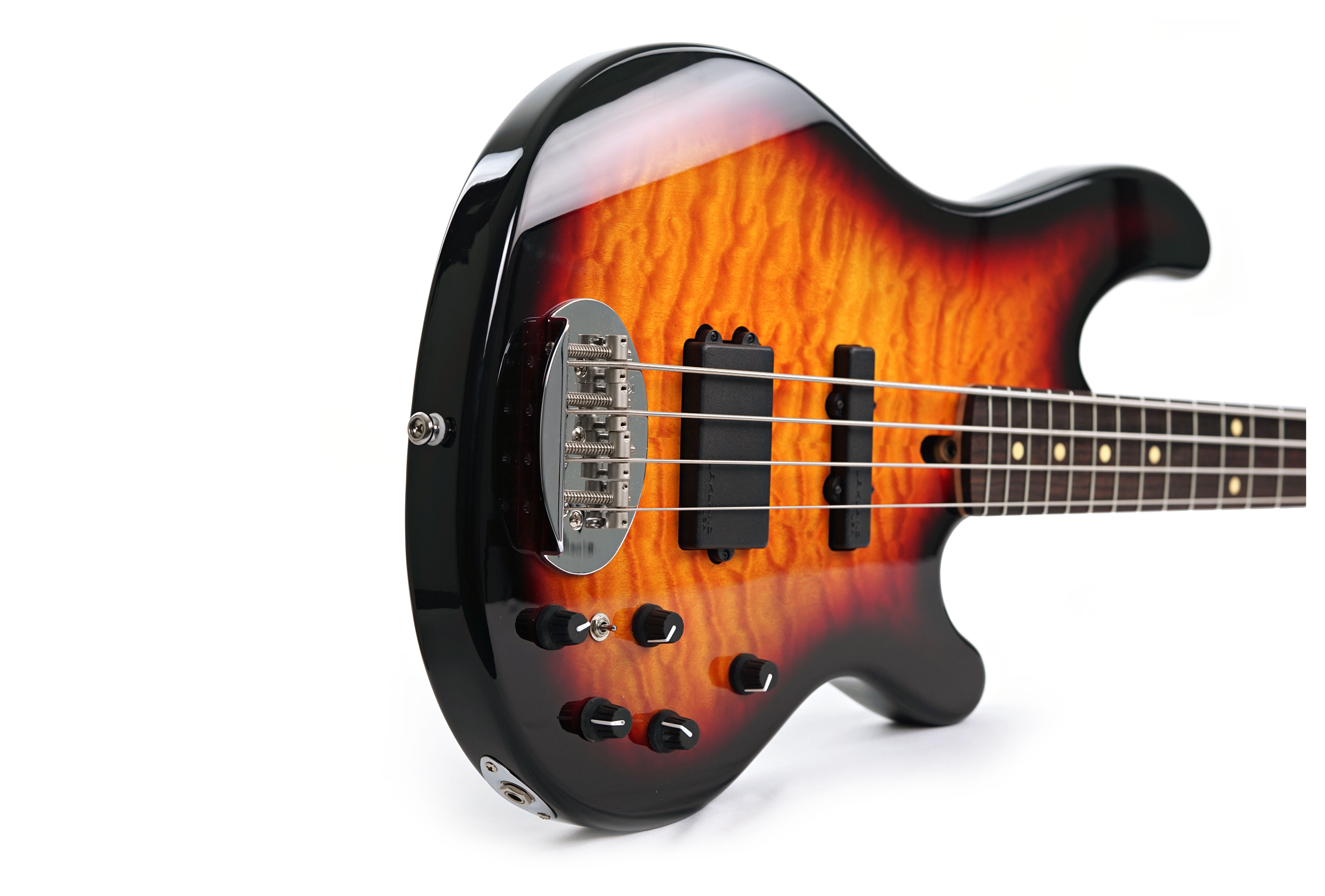 GUITARGUITAR Lakland Skyline 44-02 Deluxe Quilt Sunburst