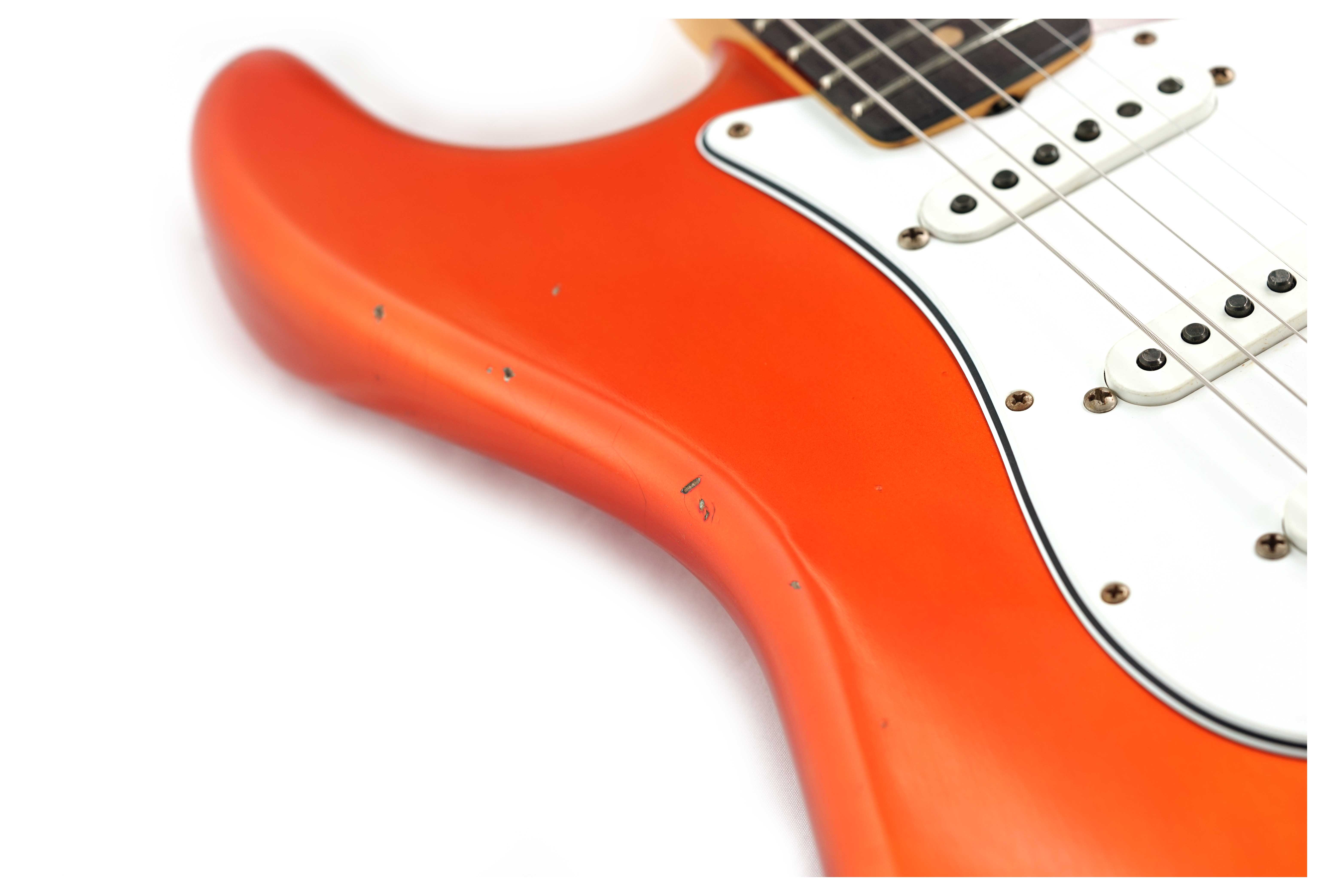 GUITARGUITAR Fender Custom Shop Mid '60s Collection Stratocaster Relic Faded Candy Tangerine #R138920