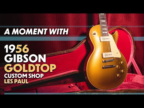 GUITARGUITAR Gibson Custom Shop 1956 Les Paul Goldtop Reissue VOS