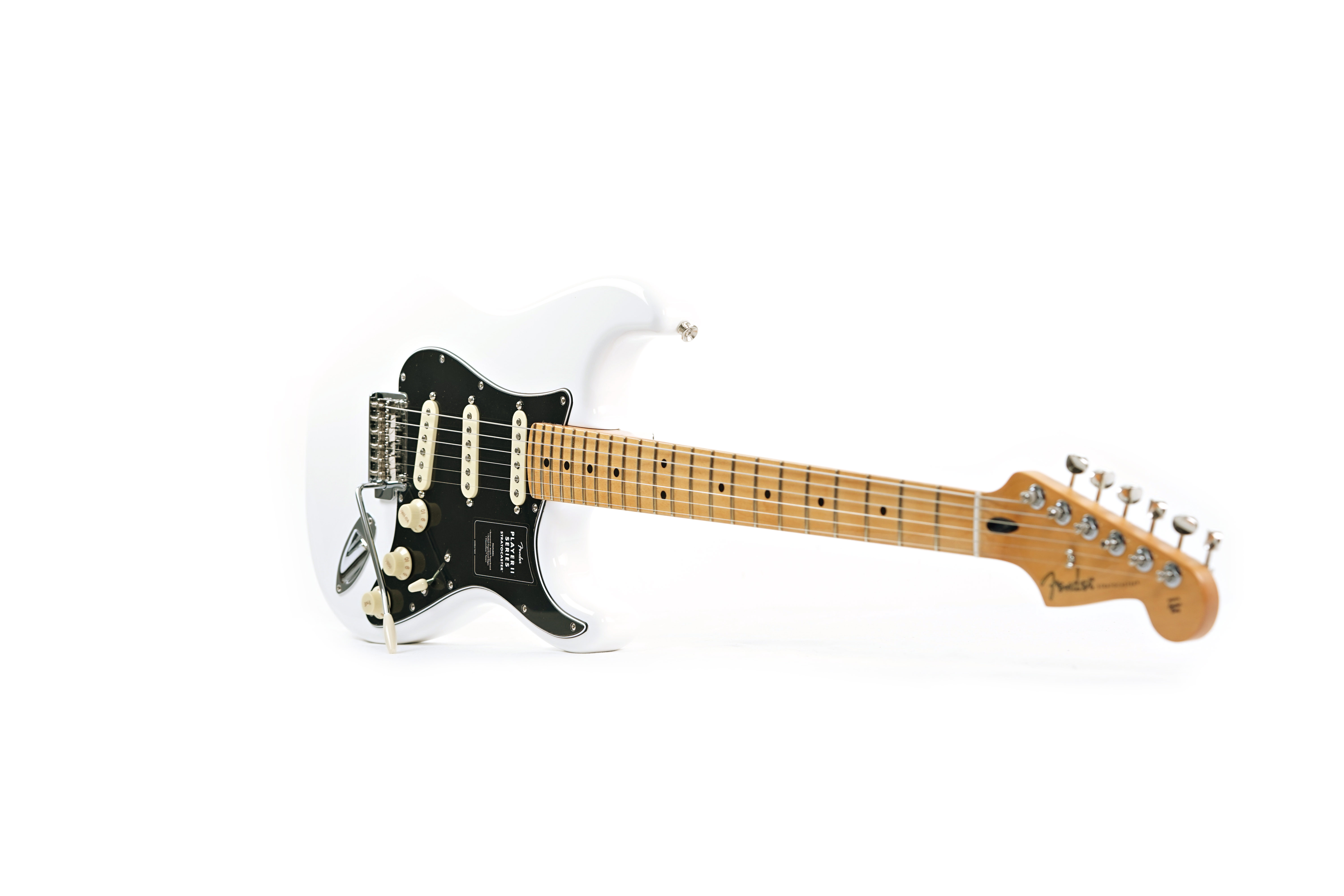 GUITARGUITAR Fender Player II Stratocaster Polar White Maple Fingerboard