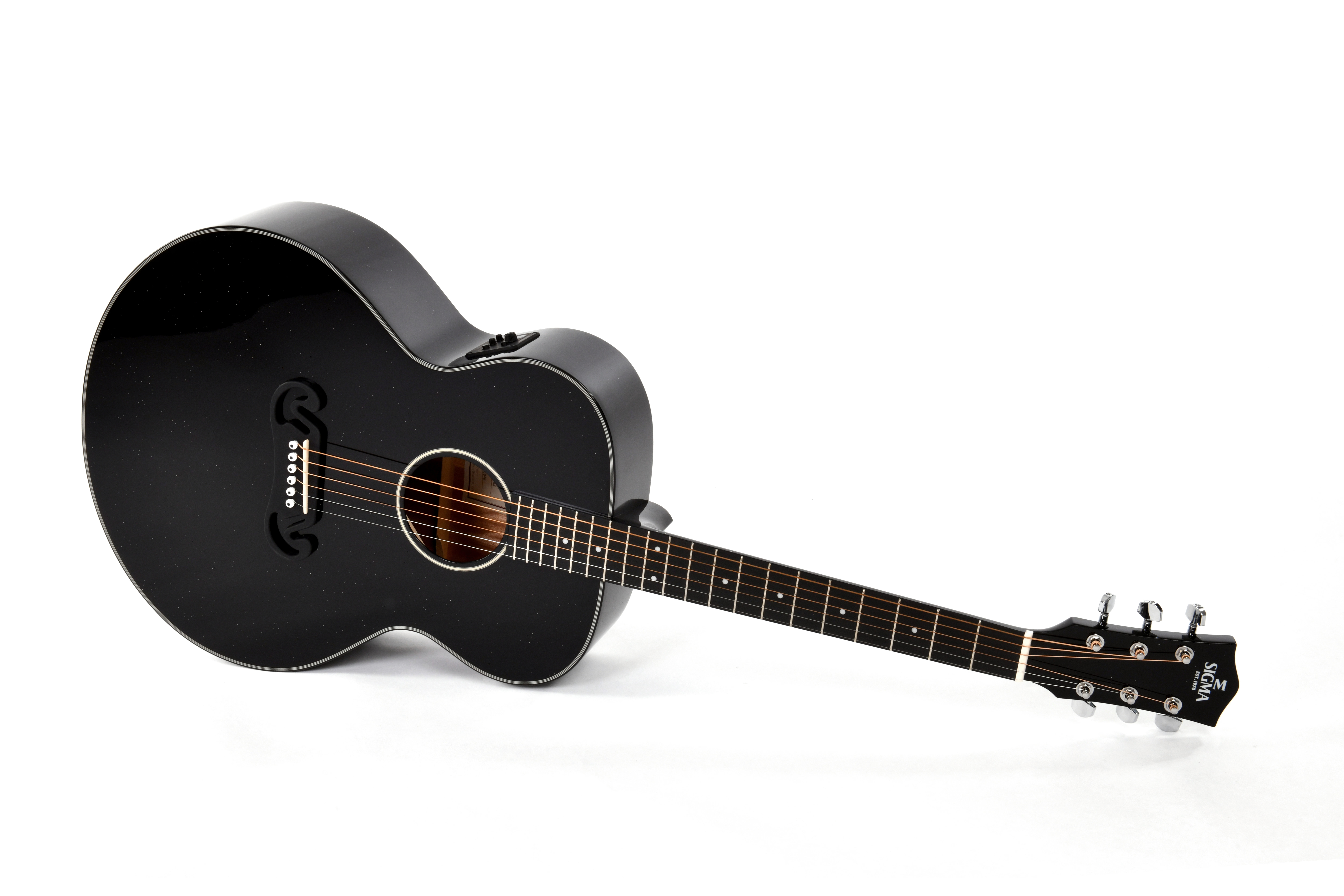 GUITARGUITAR Sigma GJM-1E Metallic Flake Black