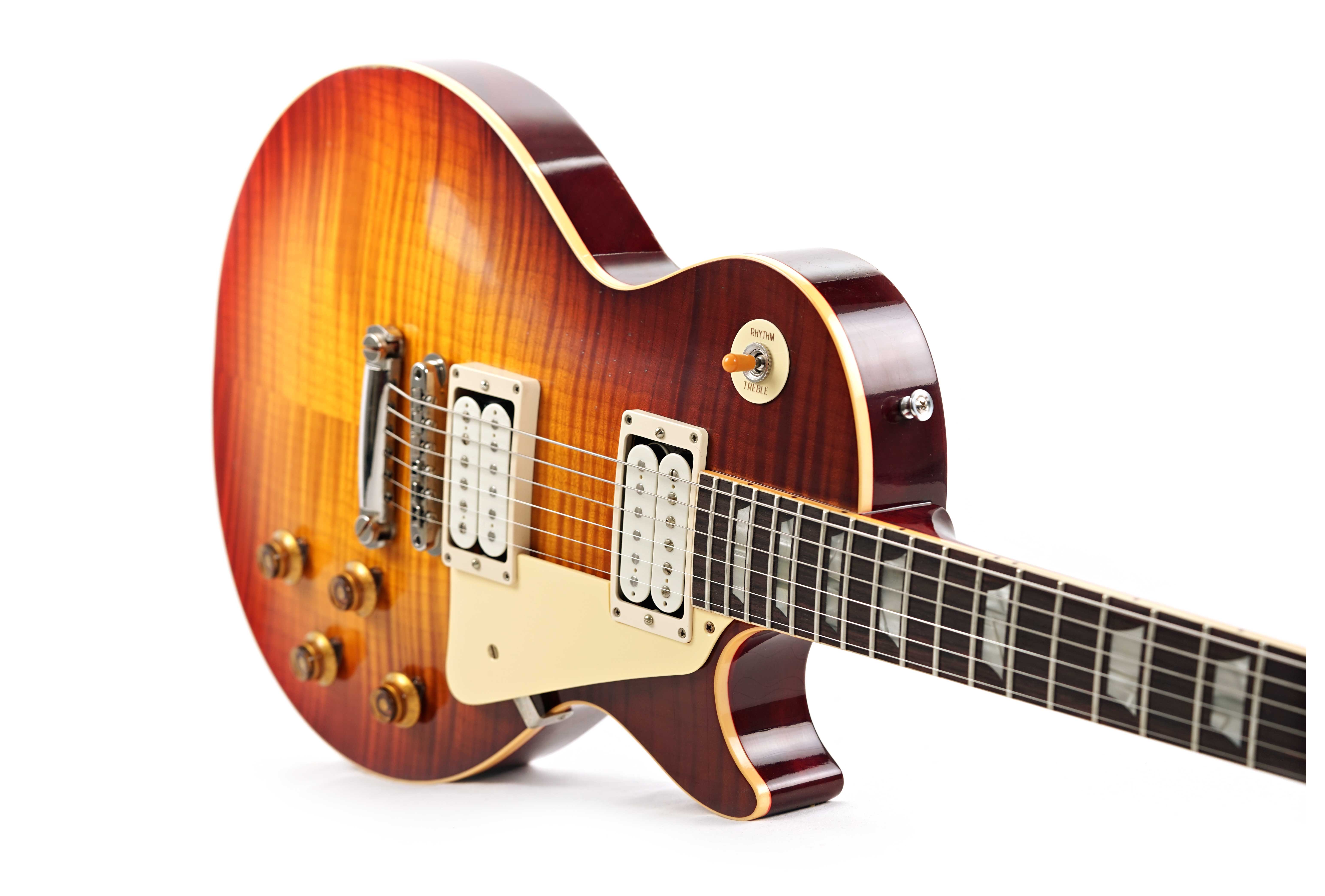 GUITARGUITAR Gibson Custom Shop Made 2 Measure 1959 Les Paul Standard Double White Royal Teaburst Murphy Lab Light Aged #943536