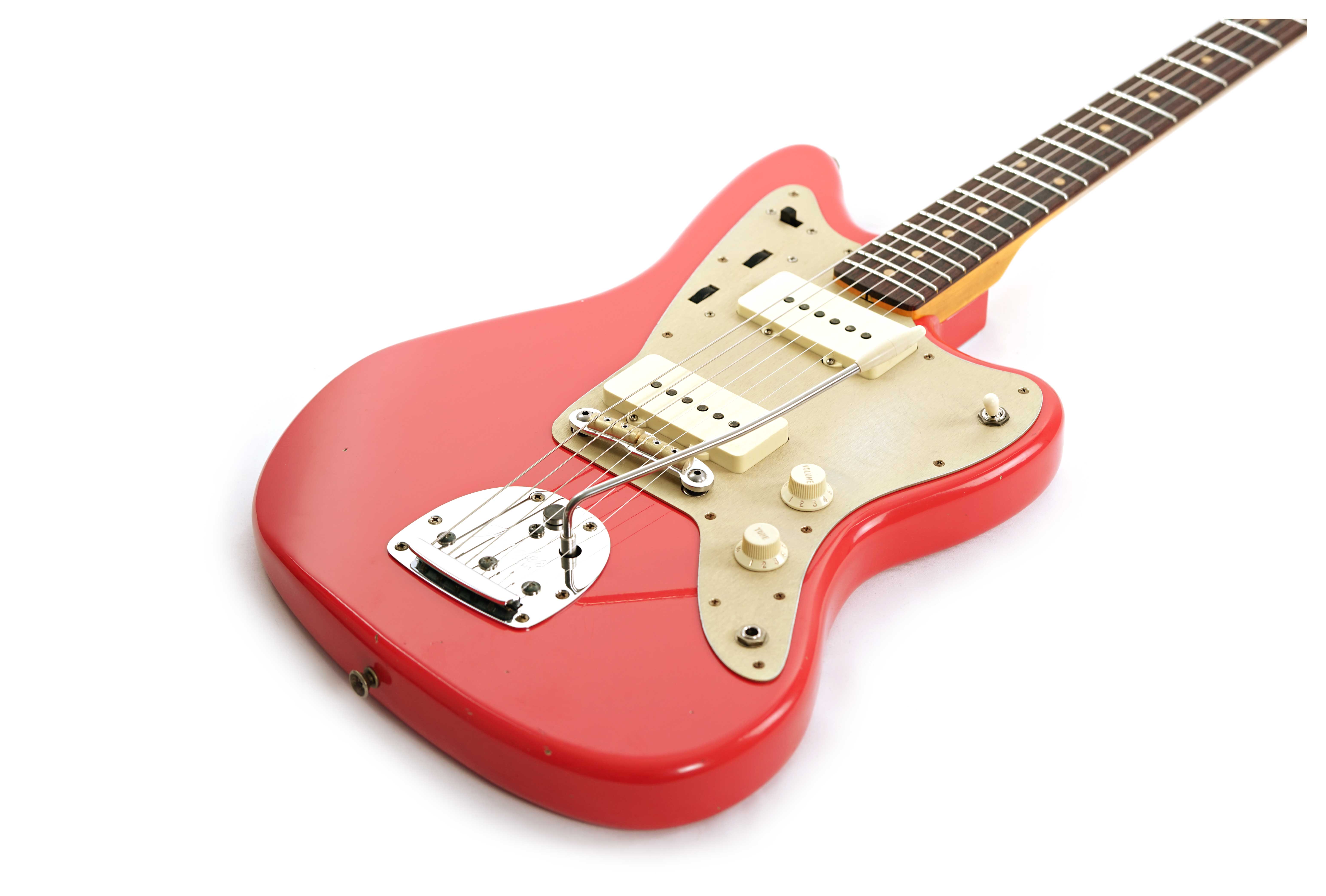 GUITARGUITAR Fender Custom Shop 1959 250k Jazzmaster Journeyman Relic Fiesta Red guitarguitar spec #CZ574567