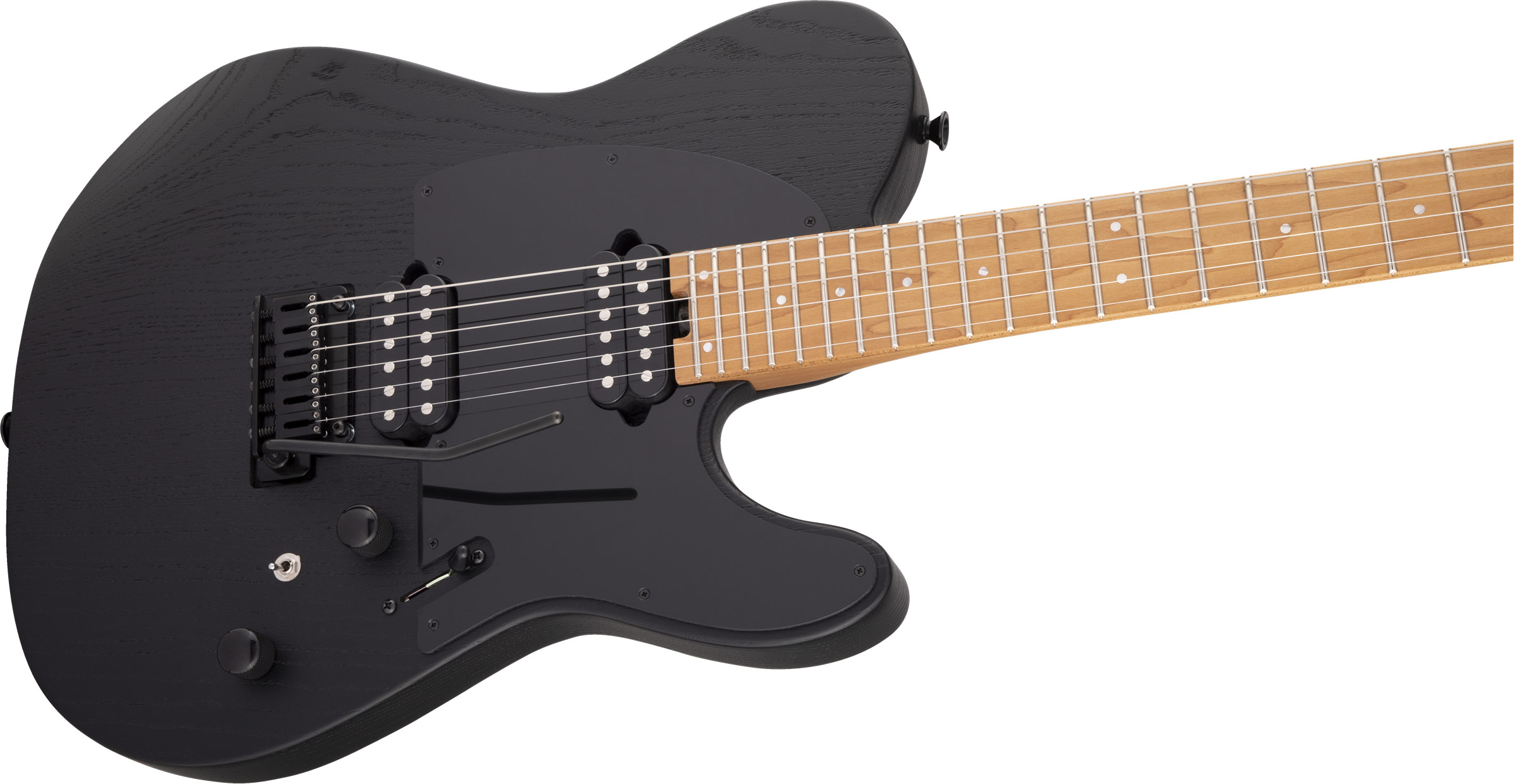GUITARGUITAR Charvel Pro-Mod So-Cal Style 2 24 HH 2PT CM Black Ash