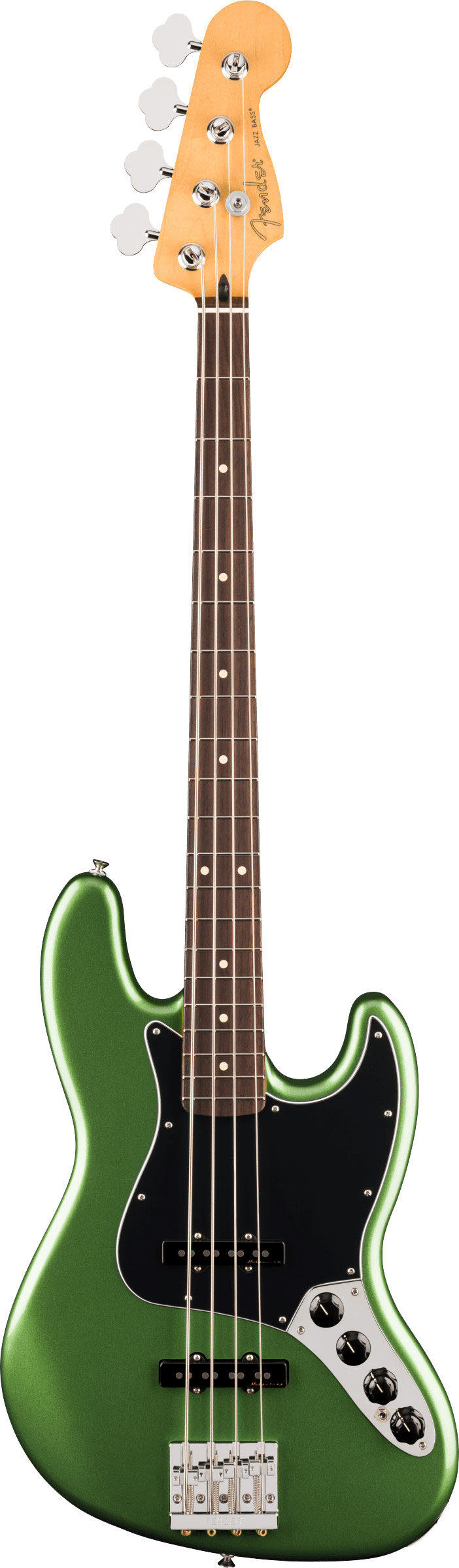 GUITARGUITAR Fender Player II Modified Active Jazz Bass Harvest Green Metallic Rosewood Fingerboard