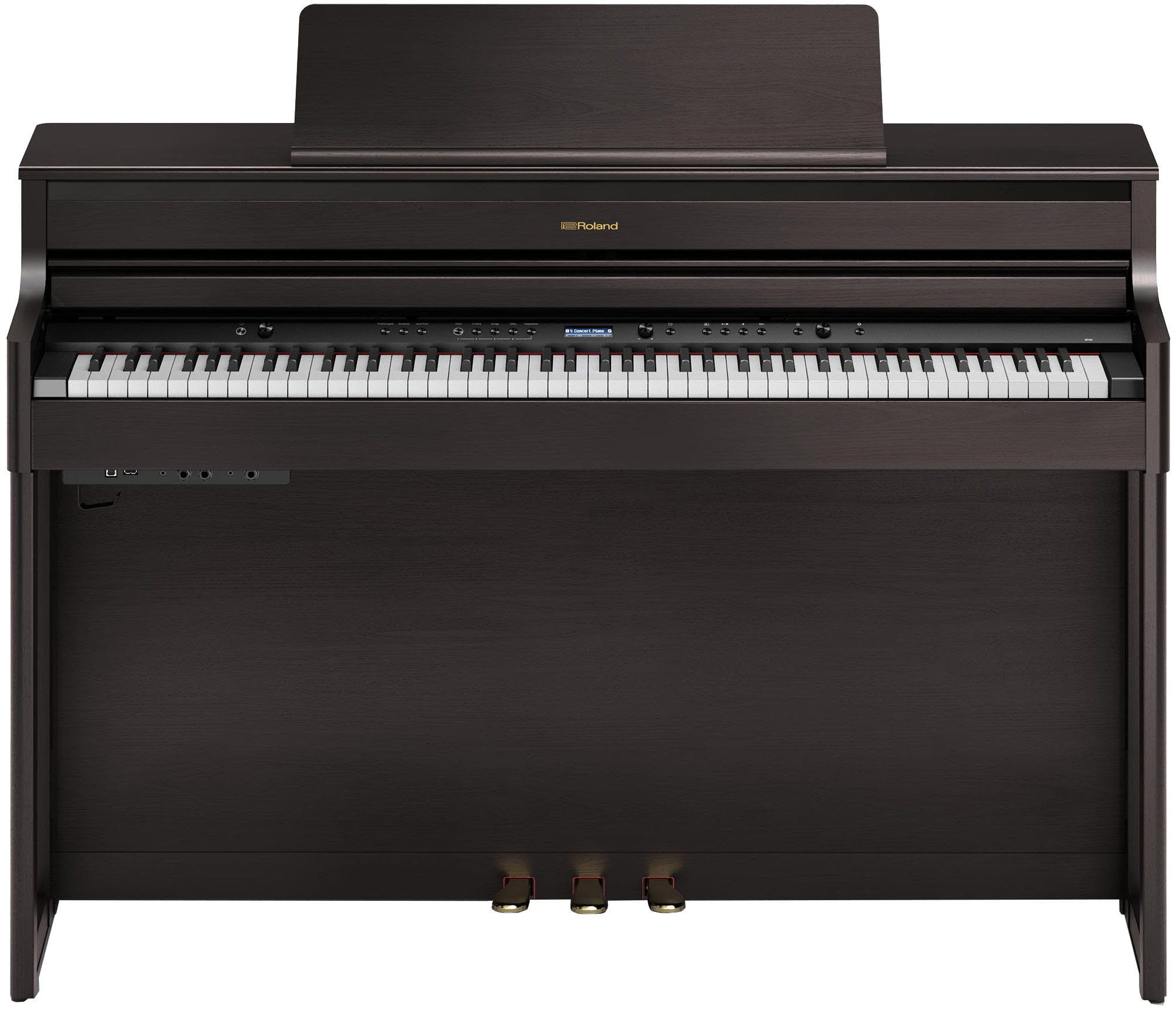 GUITARGUITAR Roland HP704 Digital Piano Dark Rosewood