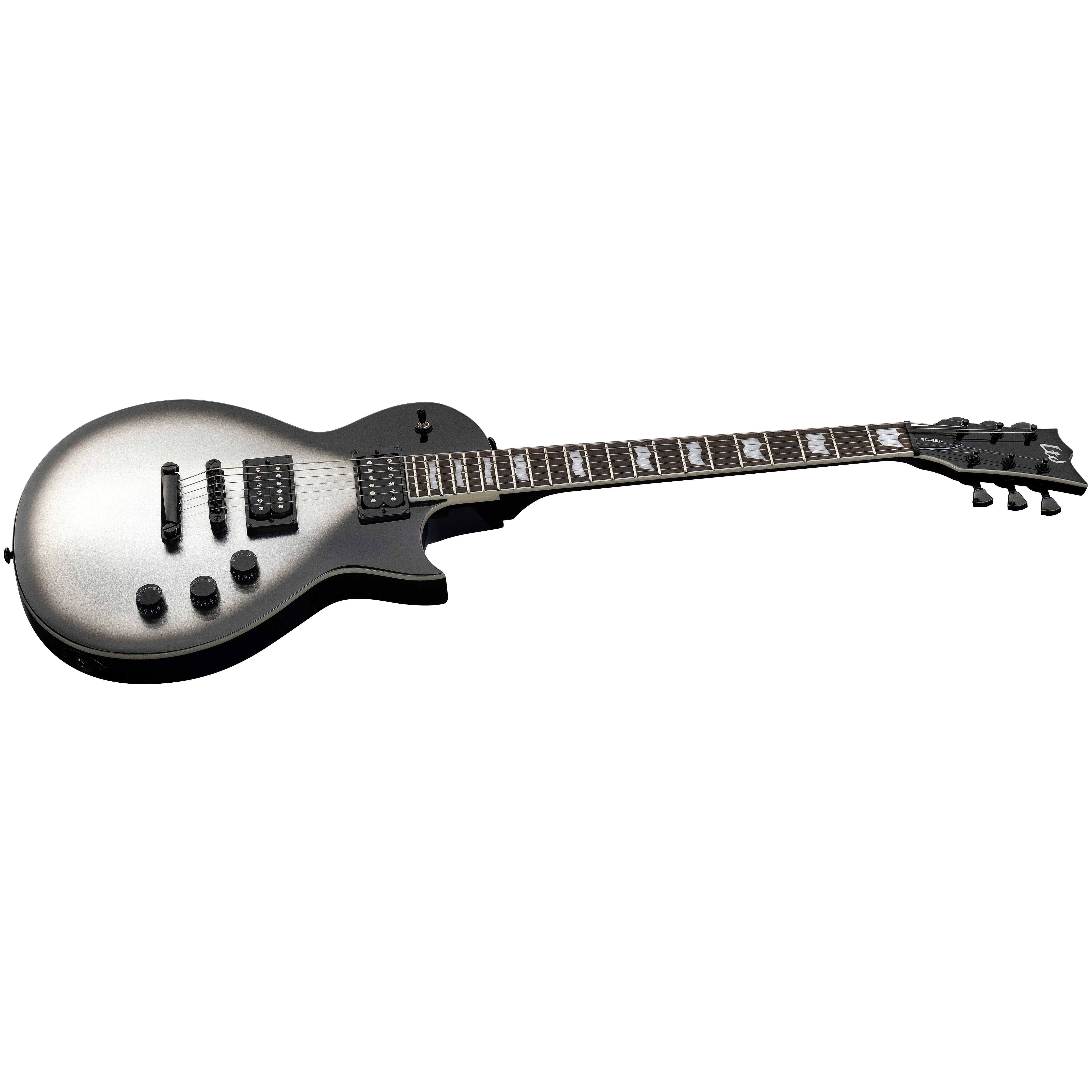 GUITARGUITAR ESP LTD EC-256 Silver Sunburst Teardrop