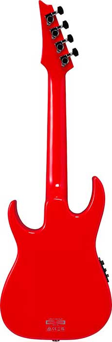 GUITARGUITAR Ibanez URGT100 Ibanez RG Ukulele Tenor Electro-Acoustic Sun Red High Gloss