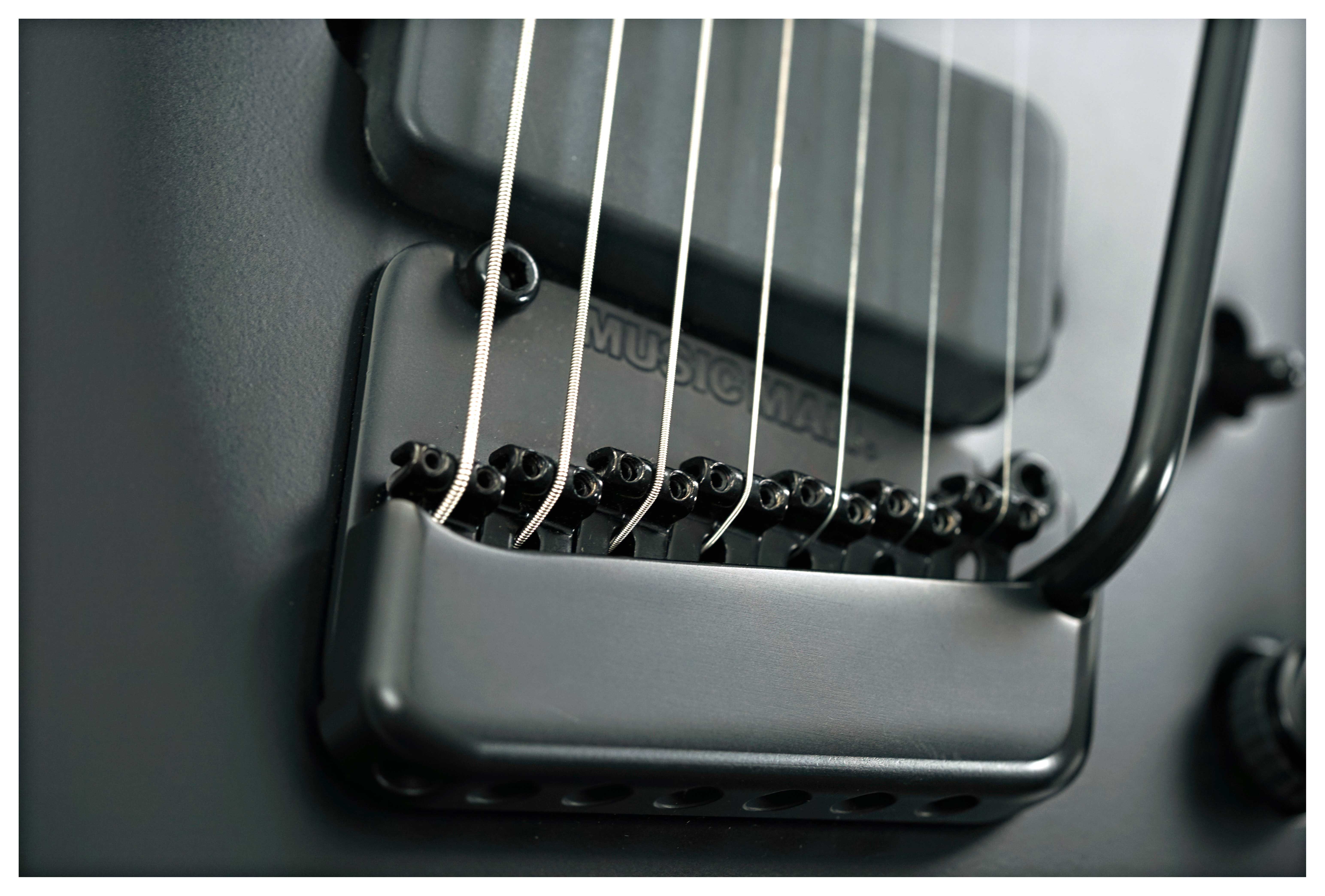 GUITARGUITAR Music Man Kaizen 7 Apollo Black Ebony Fingerboard (Ex-Demo) #S08395