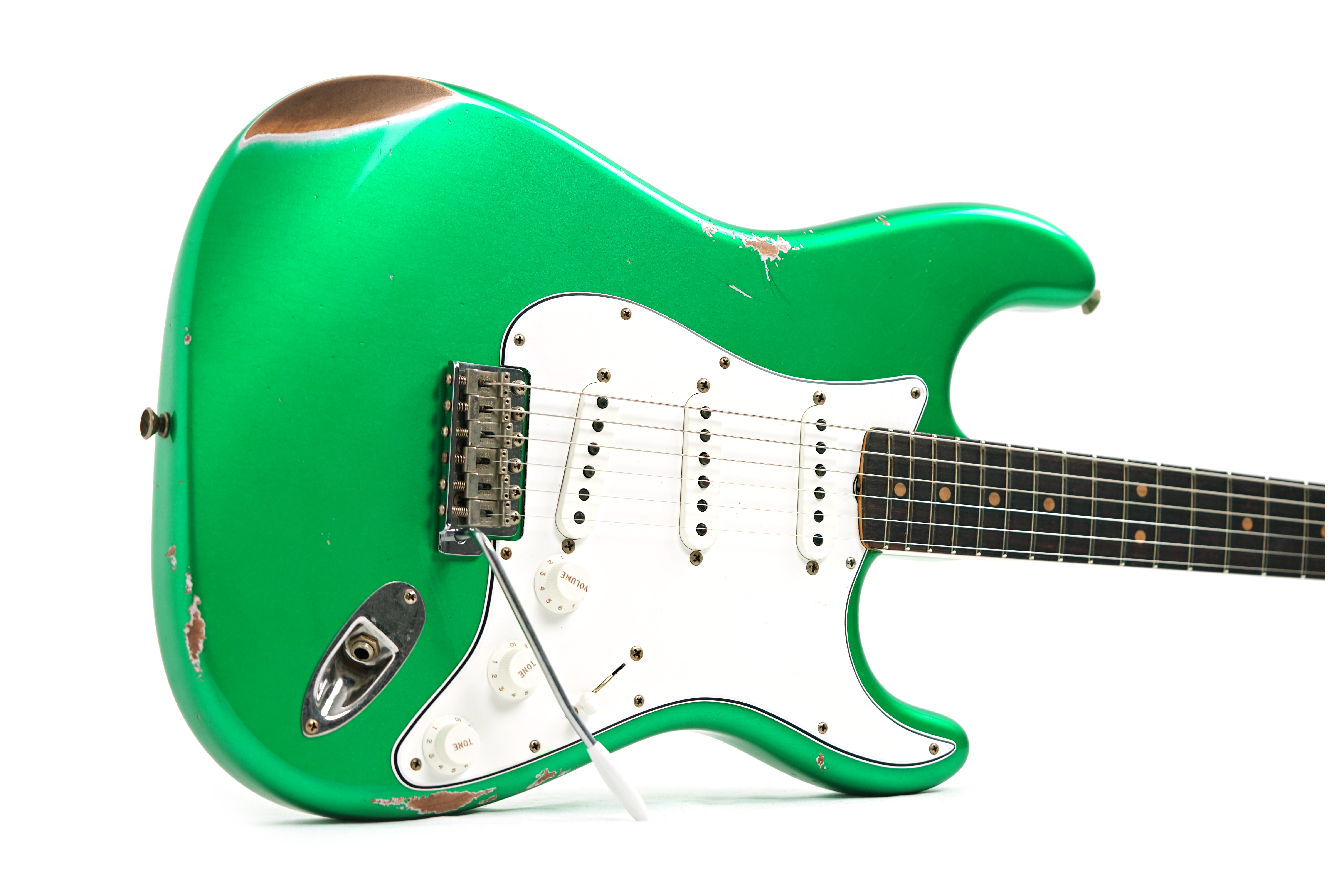 GUITARGUITAR Fender Custom Shop Mid 60's Stratocaster Relic Faded Candy Green #R144410
