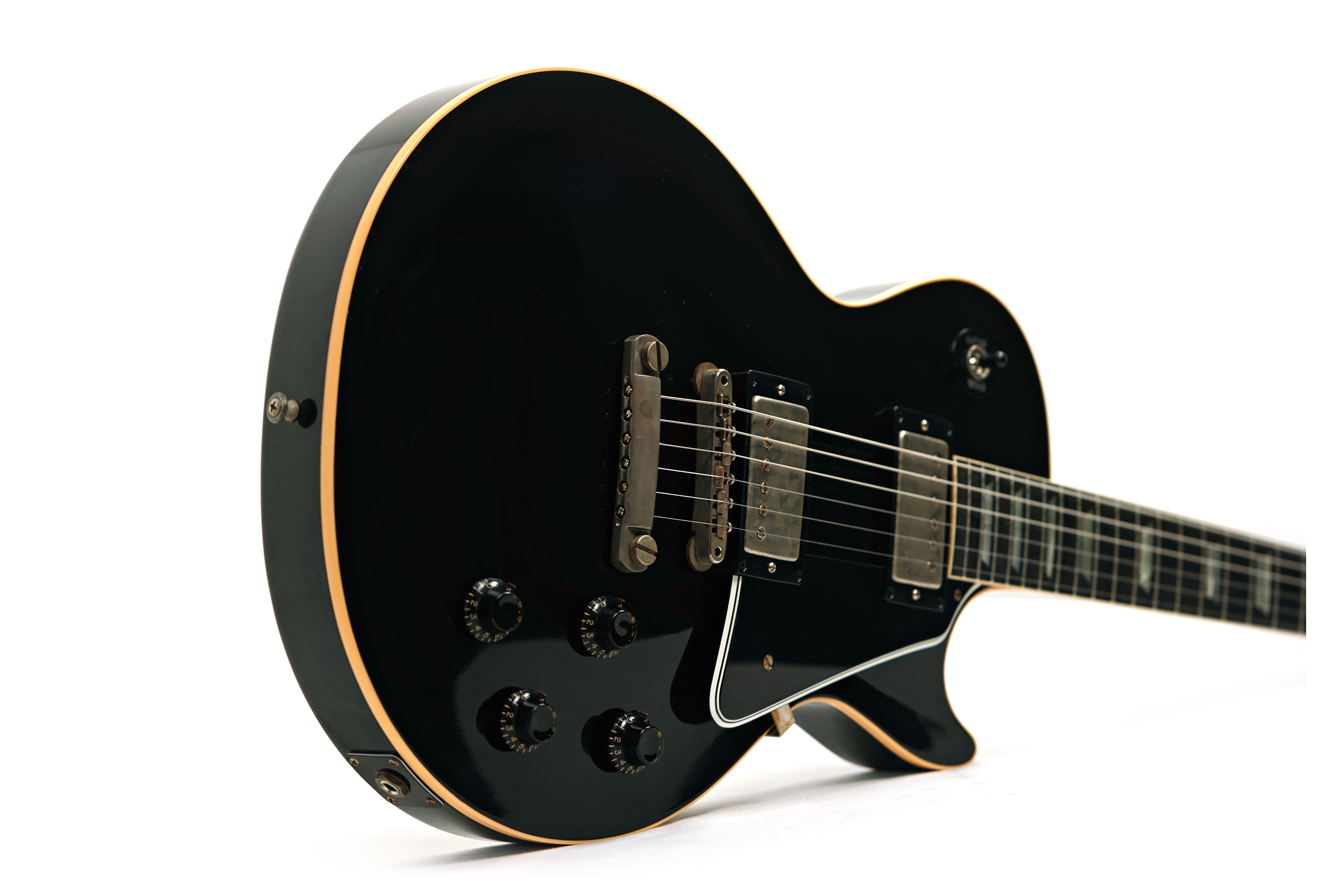 GUITARGUITAR Gibson Custom Shop Dealer Select 1957 Les Paul Standard Ebony Murphy Lab Ultra Light Aged #751318