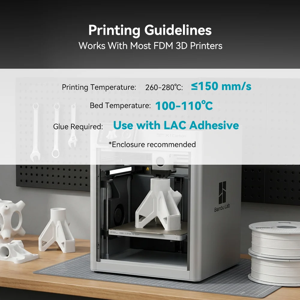 PC (Polycarbonate) 3D Printer Filament 1KG