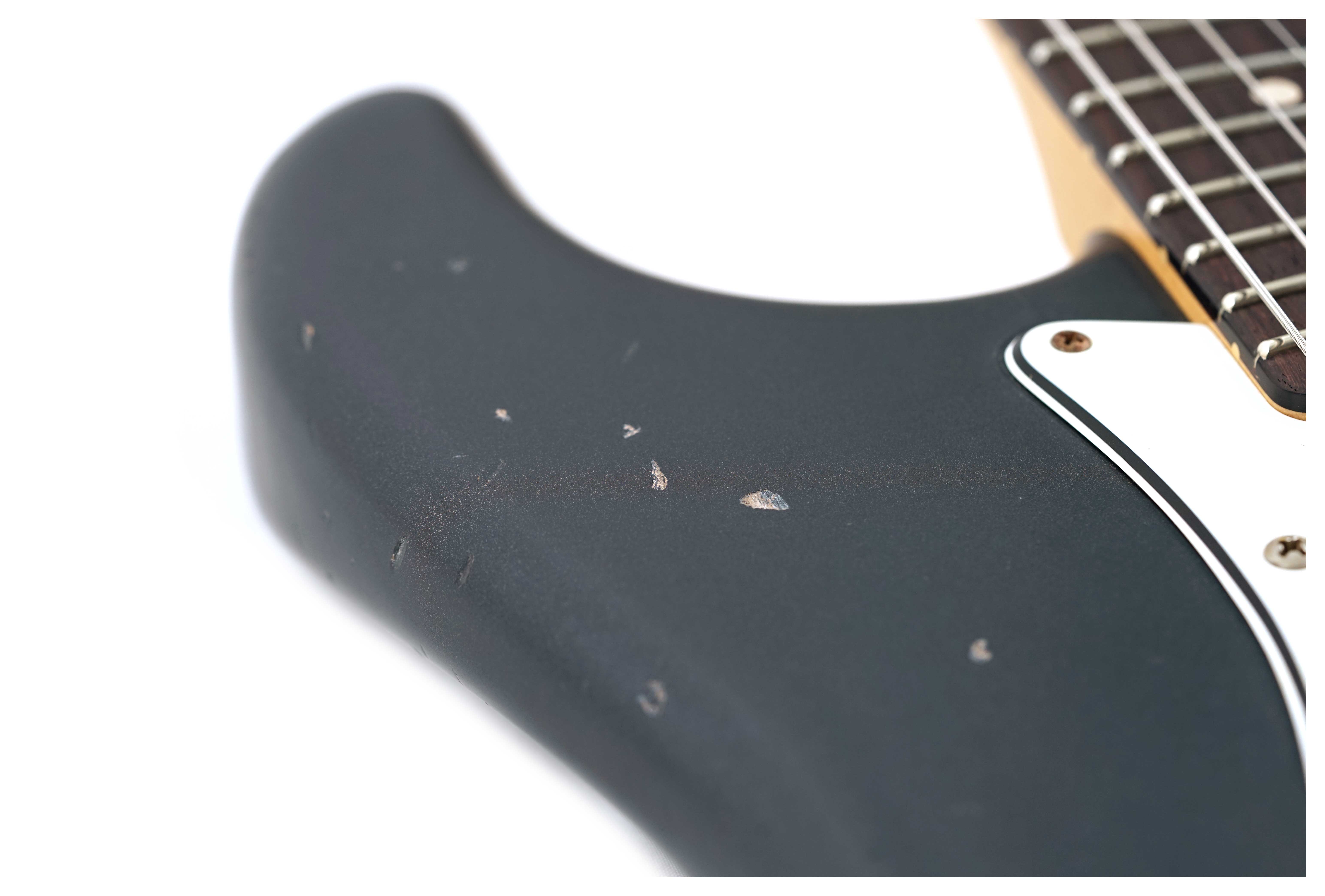 GUITARGUITAR Fender Custom Shop 1962 Stratocaster Journeyman Relic Mercedes Blue Masterbuilt by Austin MacNutt