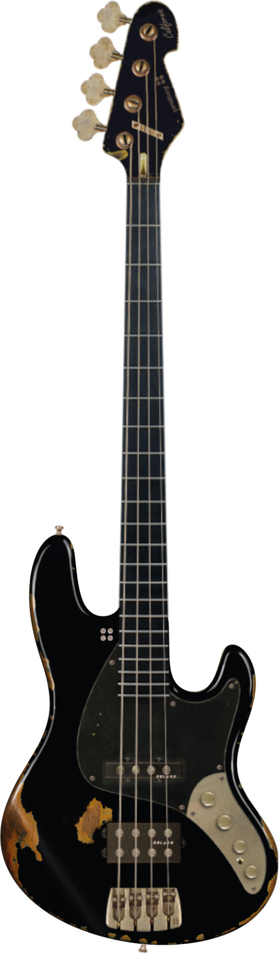 GUITARGUITAR Sandberg California TM Hardcore Aged Black