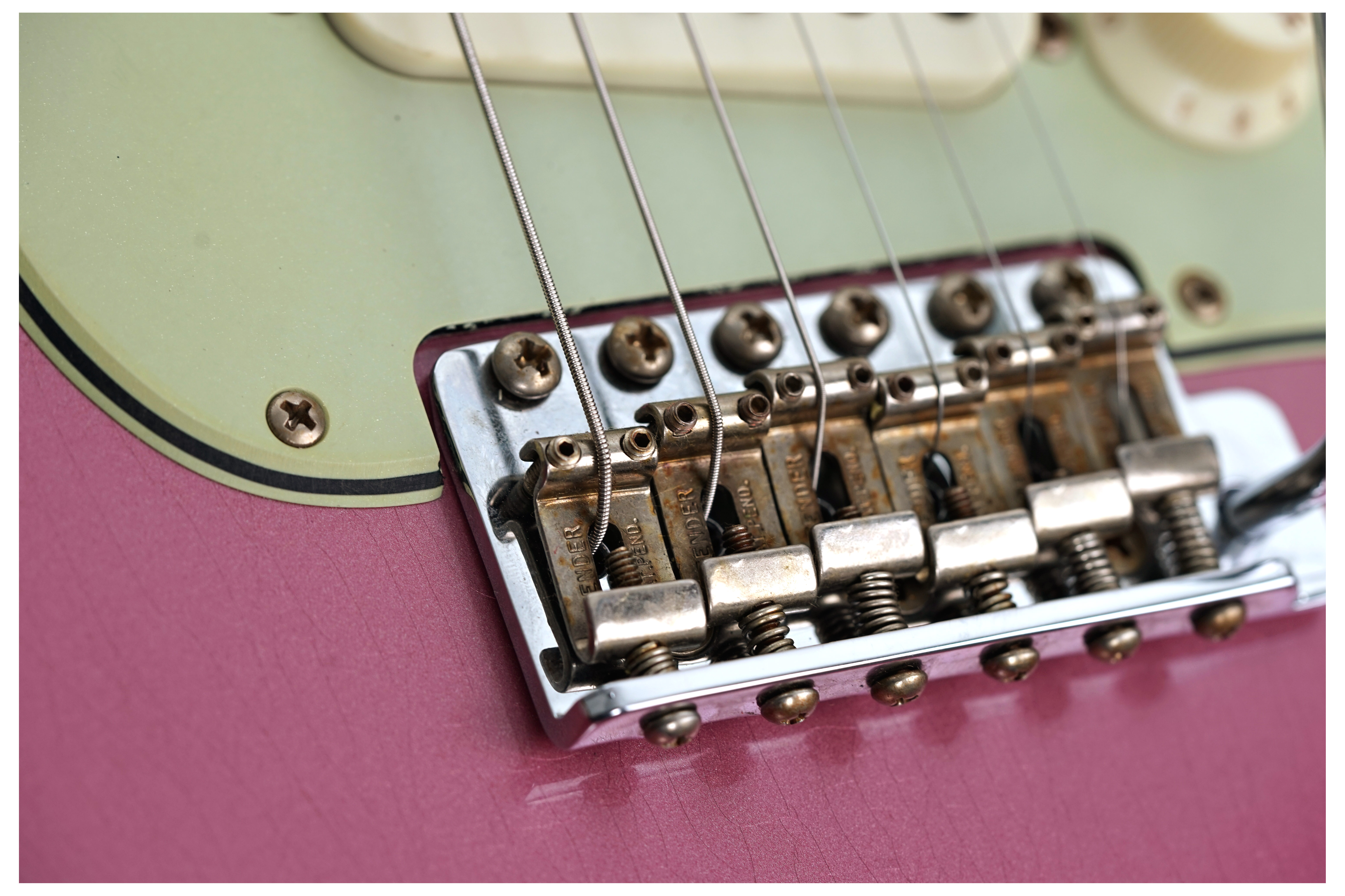 GUITARGUITAR Fender Custom Shop 1959 Collection Stratocaster Journeyman Relic Burgundy Mist Metallic Rosewood Fingerboard #CZ586983
