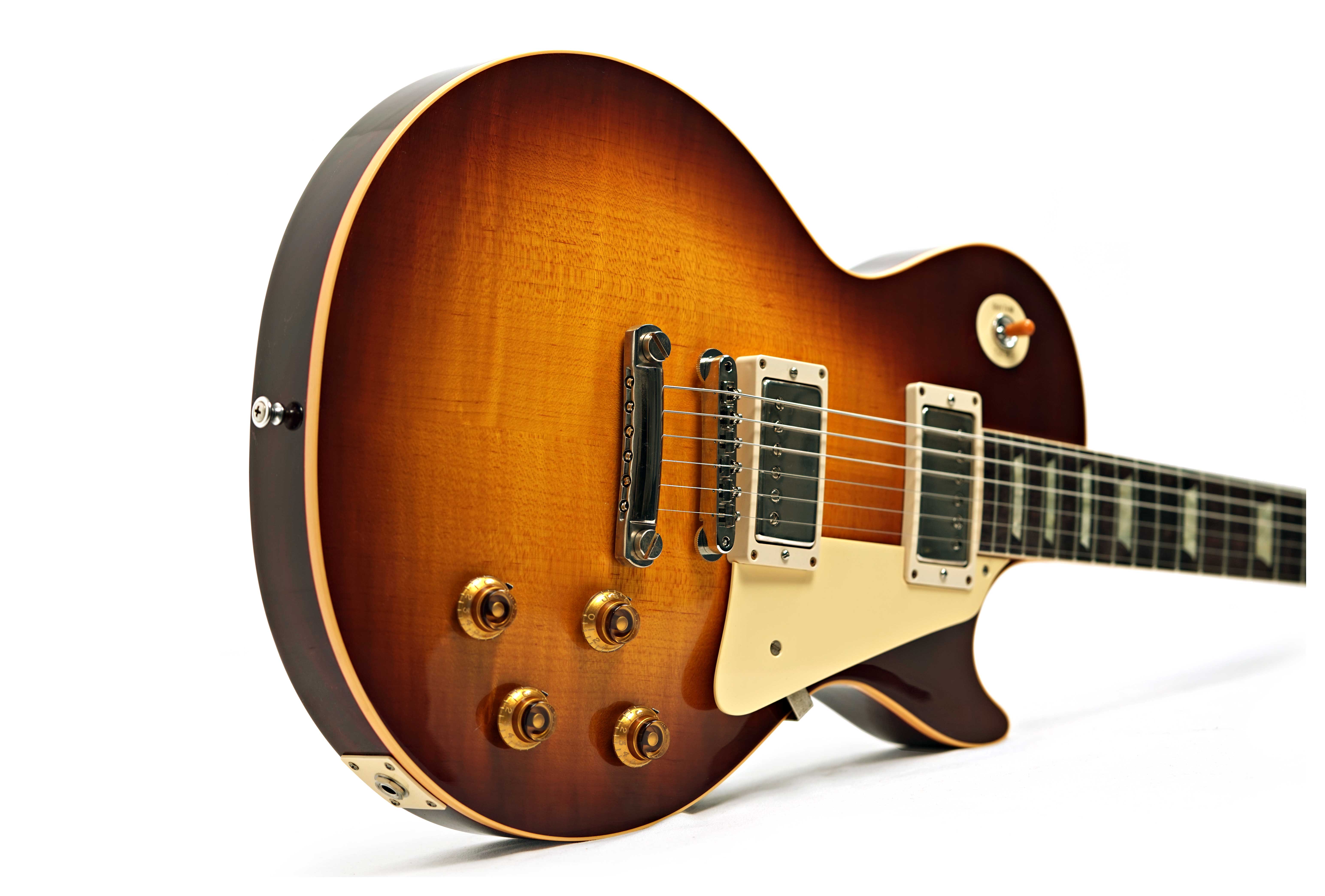 GUITARGUITAR Gibson Custom Shop 1958 Les Paul Standard Reissue Iced Tea Burst VOS #85728