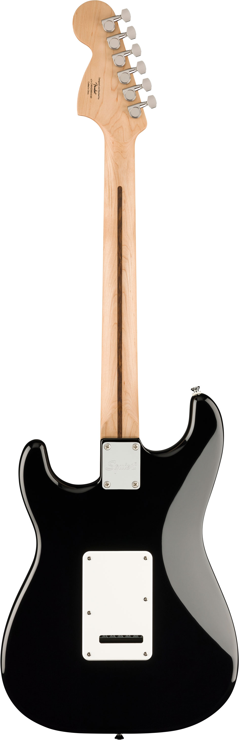 GUITARGUITAR Squier Affinity Series Stratocaster Mustang Micro Pack Indian Laurel Fingerboard Black Gig Bag