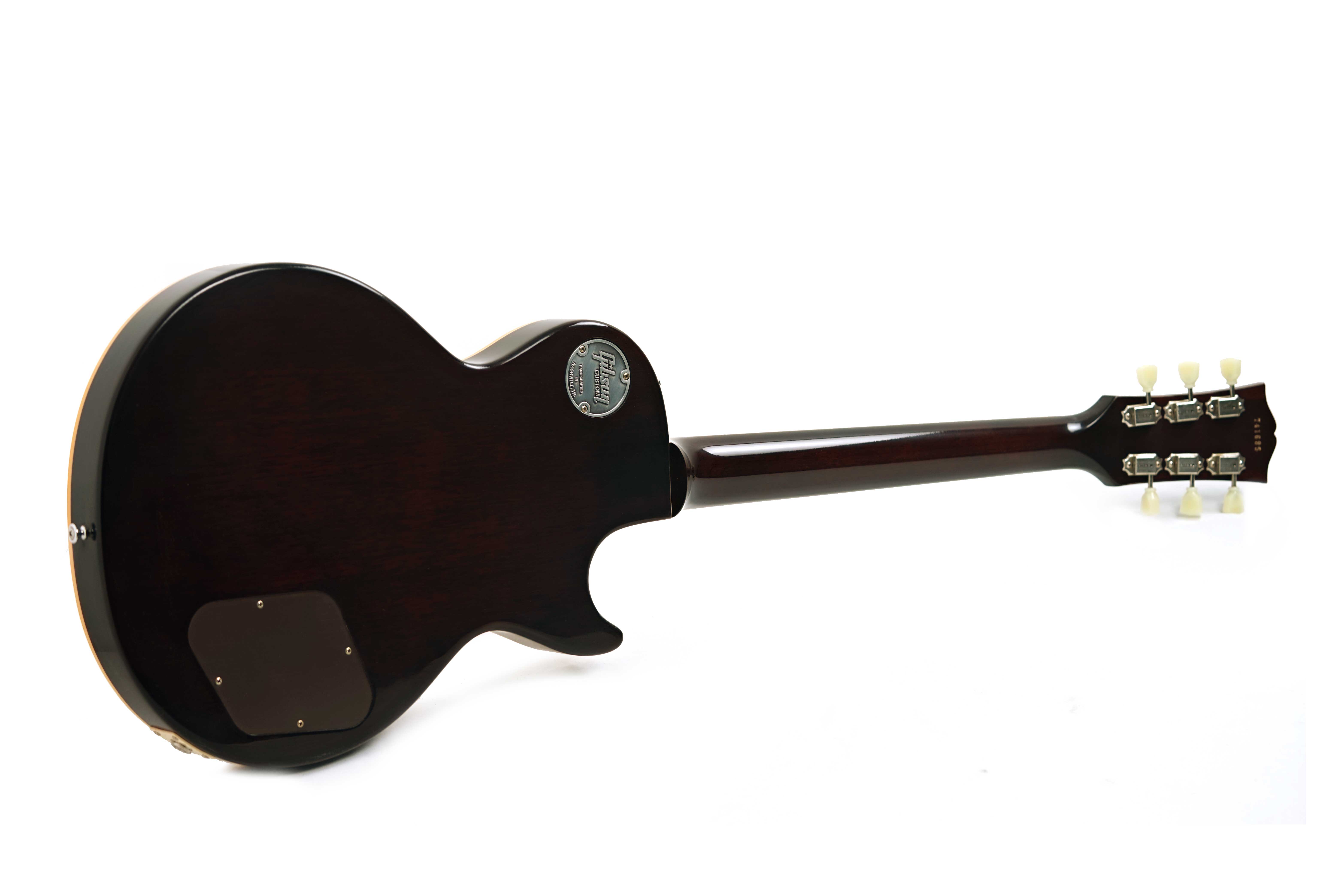 GUITARGUITAR Gibson Custom Shop 1957 Les Paul Goldtop Darkback Reissue VOS Left Handed #741685