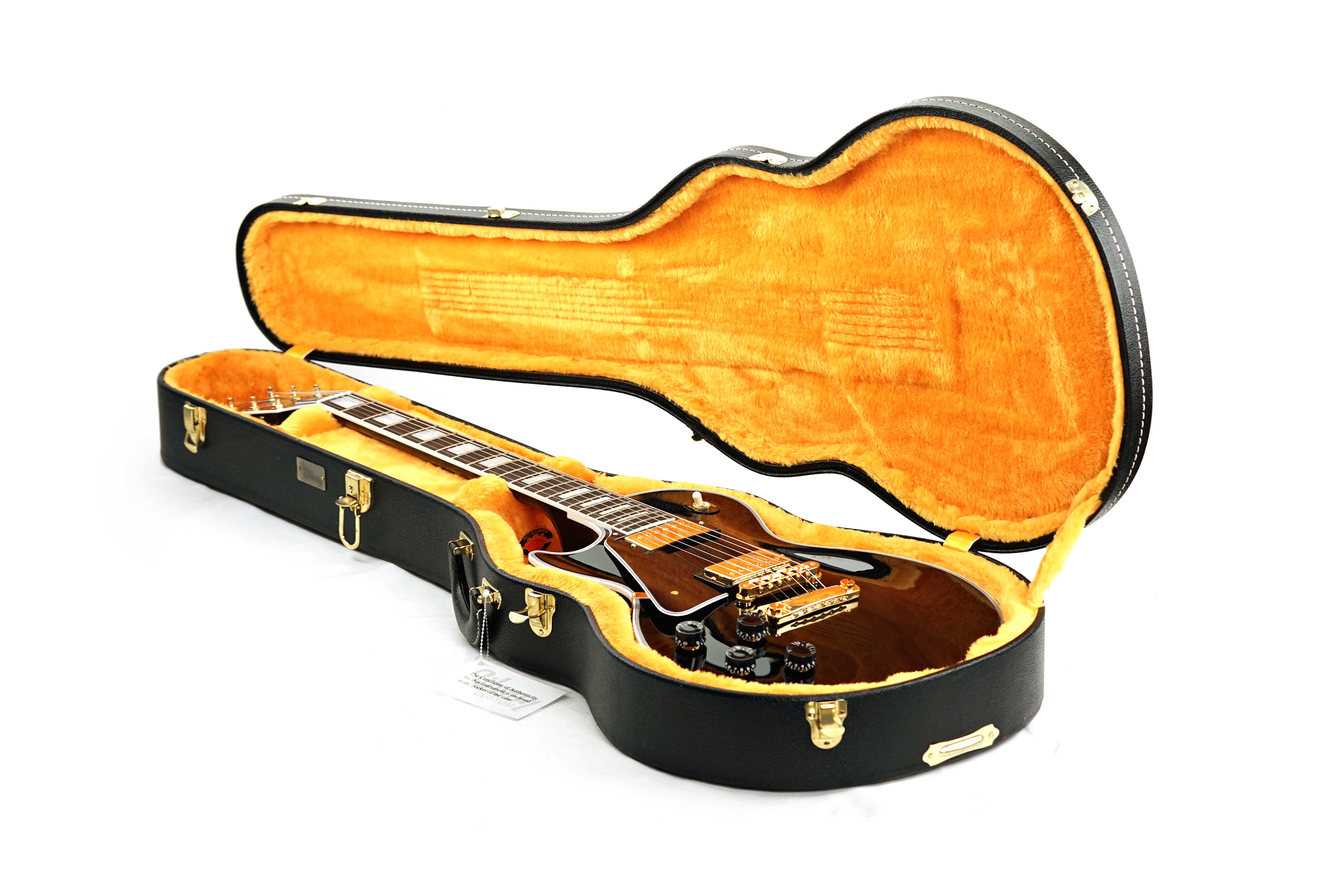 GUITARGUITAR Gibson Custom Shop Les Paul Custom Ebony Fingerboard Gloss Left Handed #CS402800