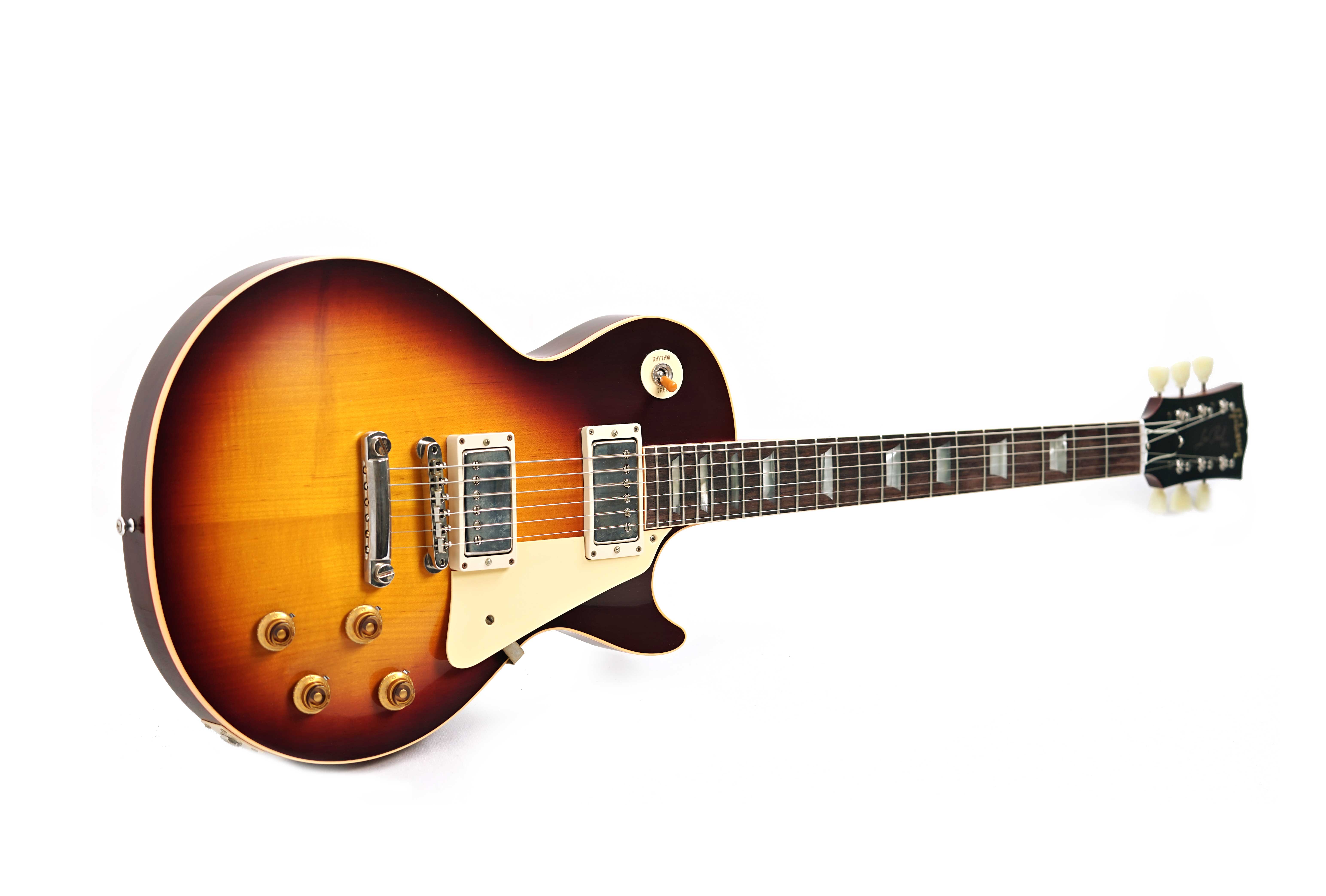 GUITARGUITAR Gibson Custom Shop 1958 Les Paul Standard Reissue Bourbon Burst VOS #85434