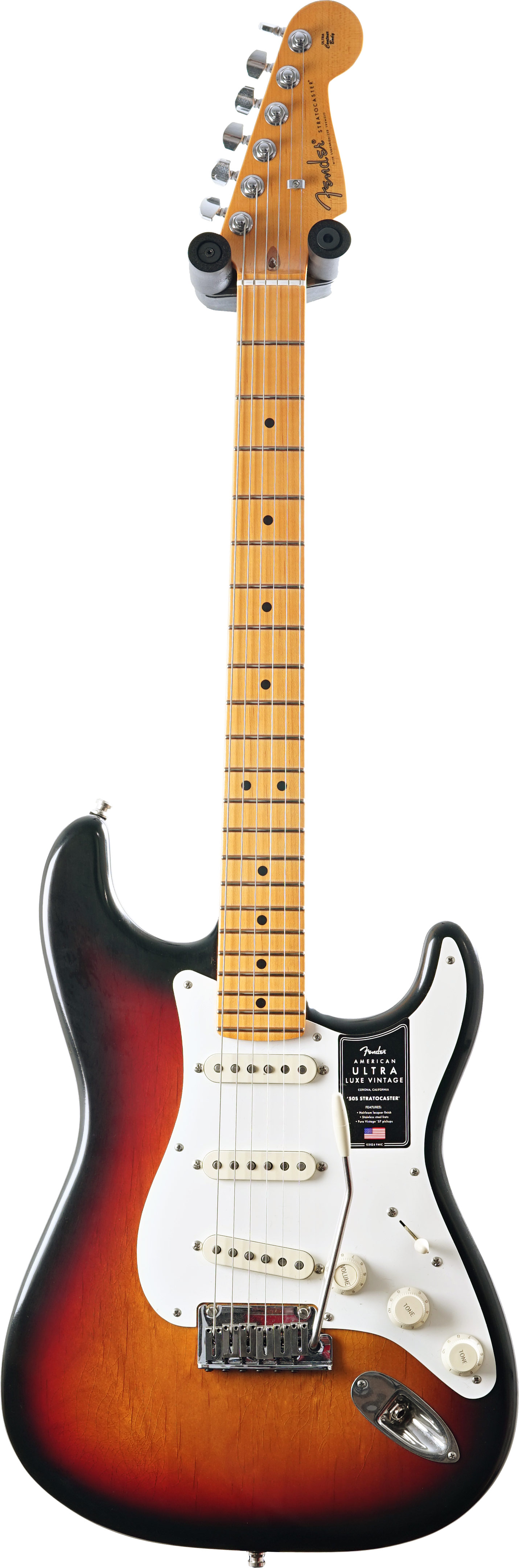 GUITARGUITAR Fender American Ultra Luxe Vintage 50s Stratocaster 3 Colour Sunburst #US25005669