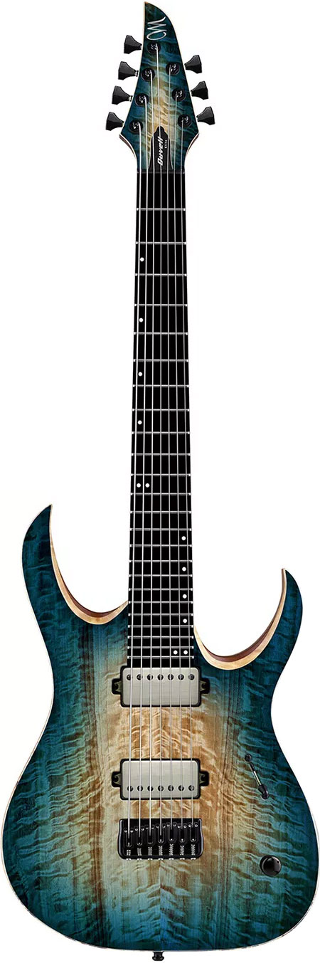 GUITARGUITAR Mayones Duvell Elite 7 Turquoise Iris