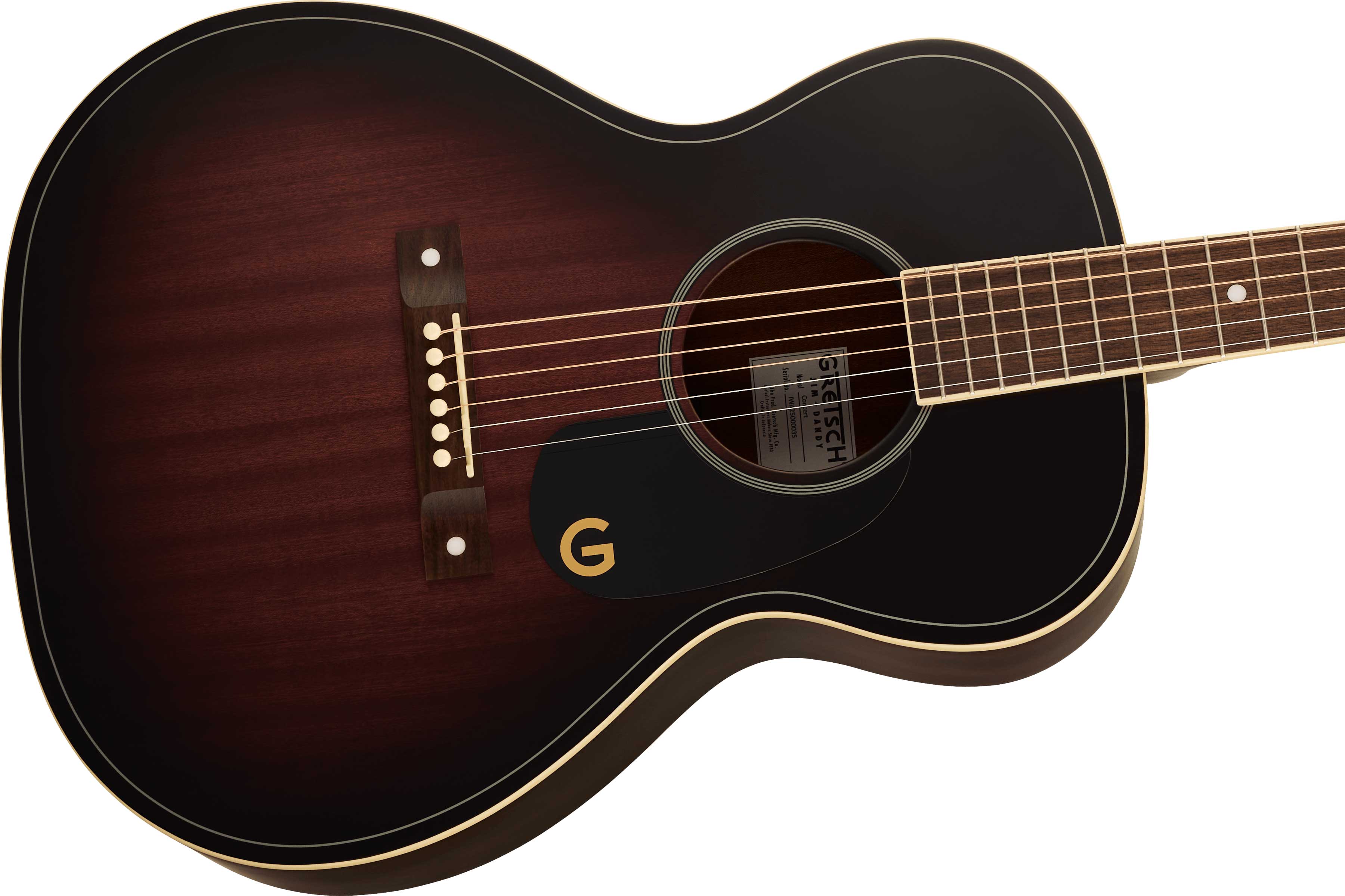 GUITARGUITAR Gretsch Jim Dandy Concert Deep Cherry Burst