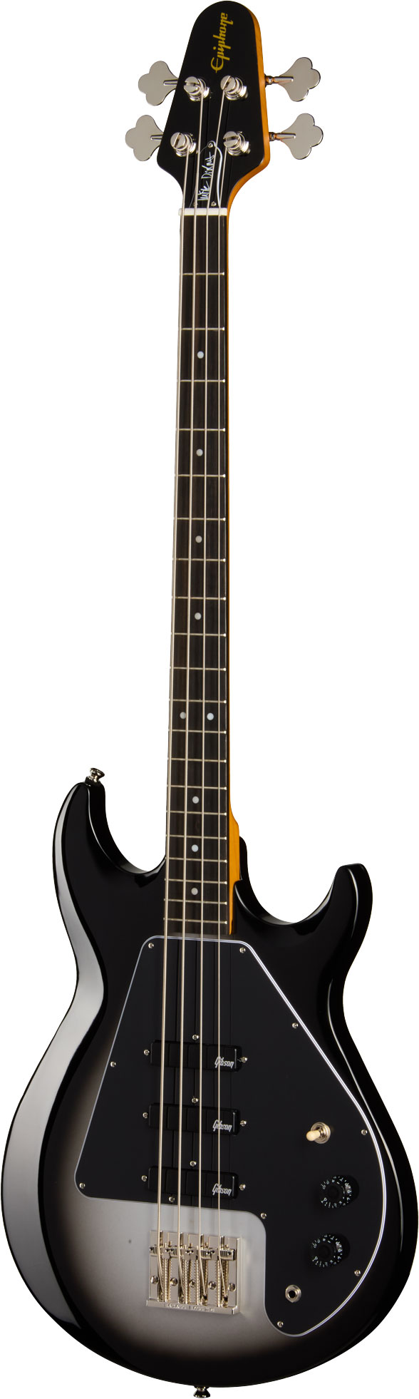 GUITARGUITAR Epiphone Mike Dirnt Grabber G-3 Bass Silverburst