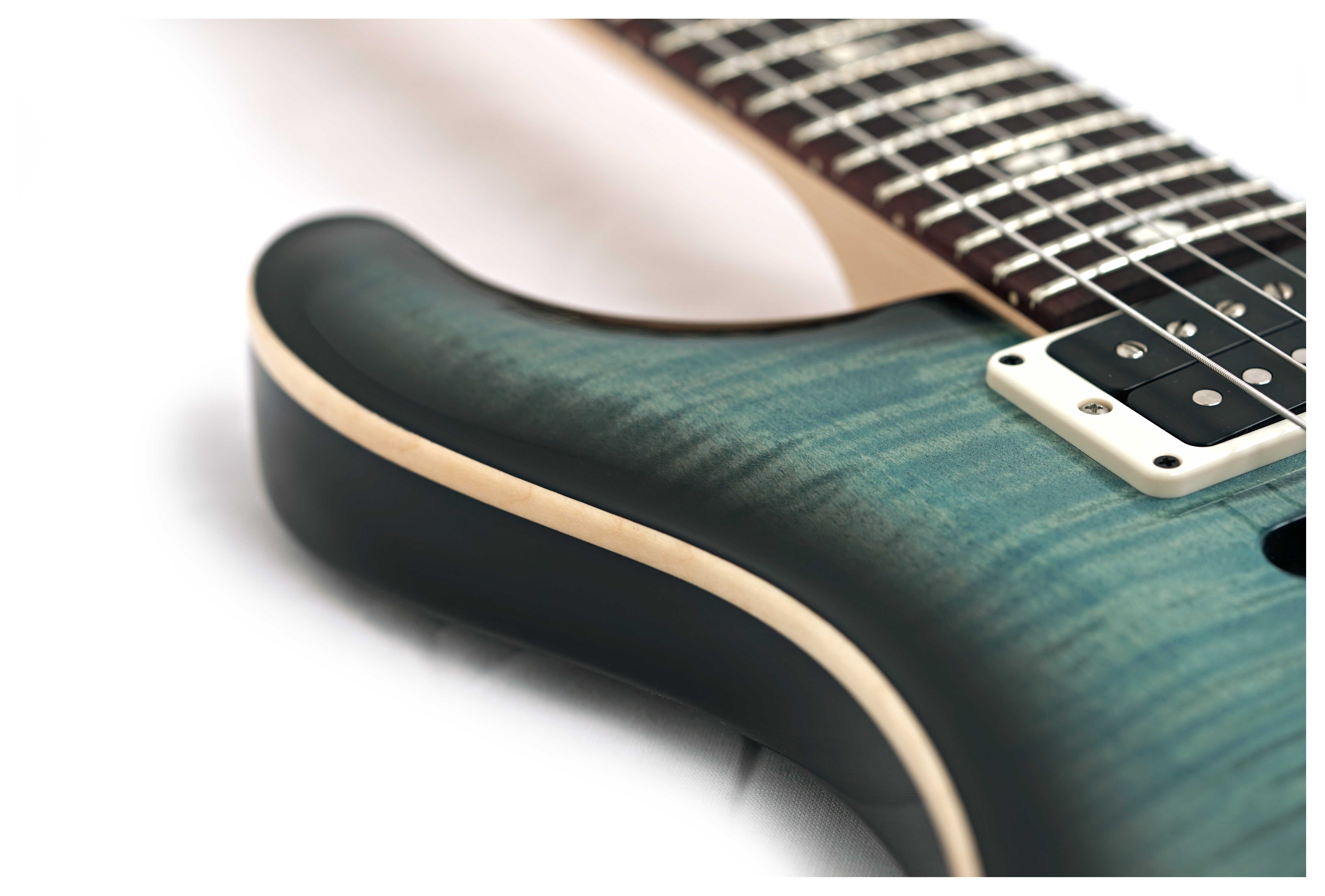 GUITARGUITAR PRS CE24 Special Limited Edition Faded Blue Smokeburst #0418309