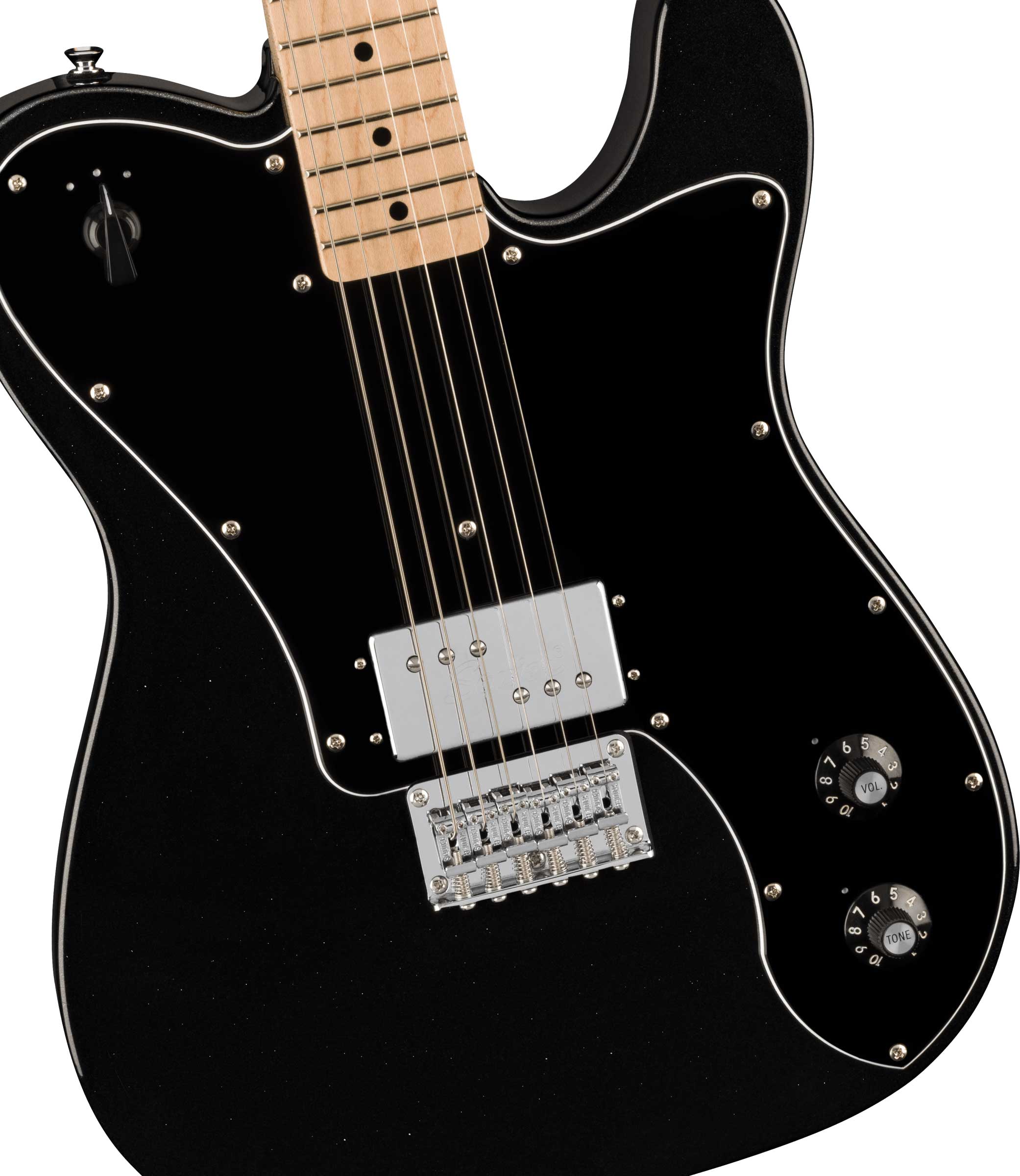 GUITARGUITAR Squier Paranormal Esquire Deluxe Maple Fingerboard Metallic Black