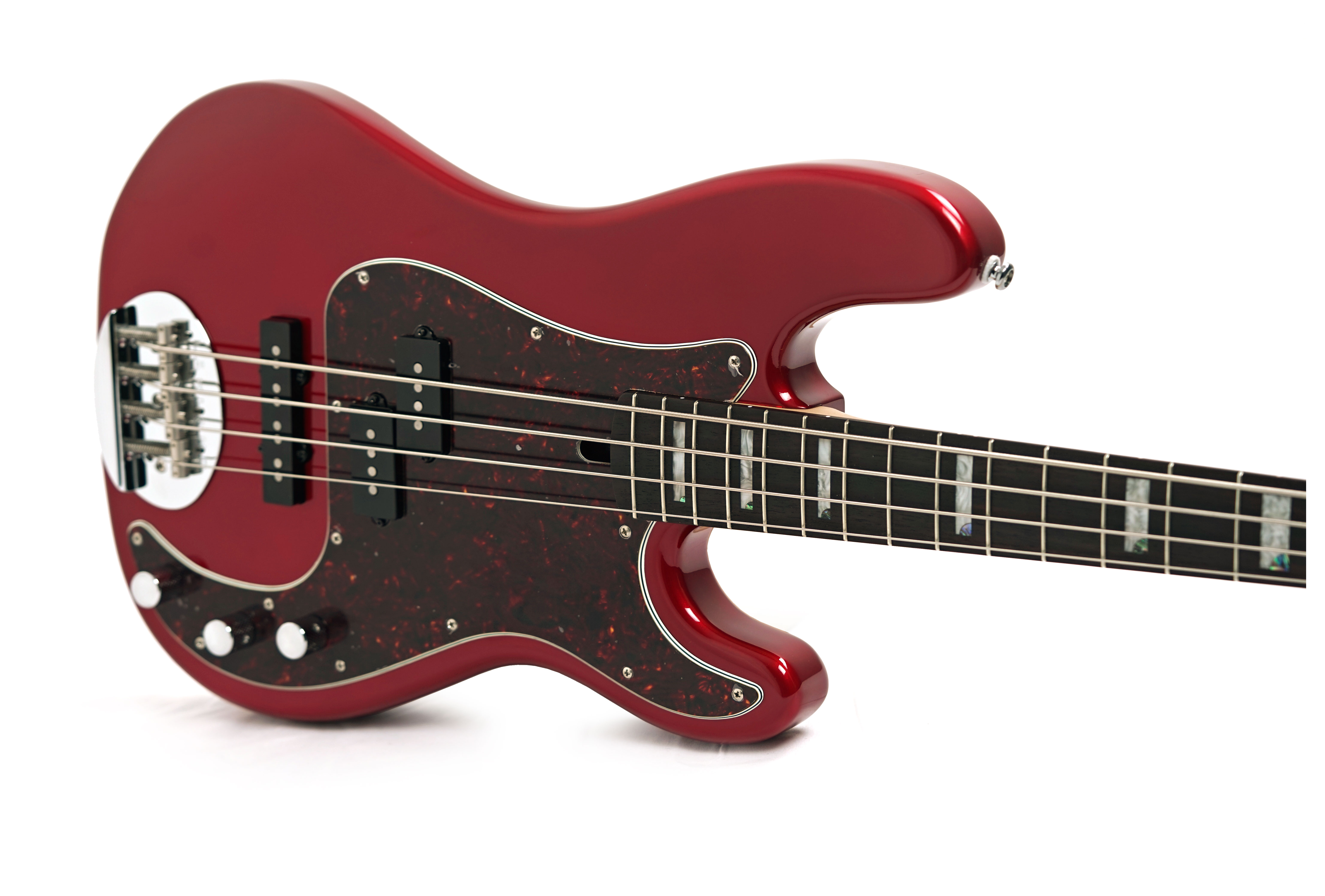 GUITARGUITAR Lakland S44-64 Custom Candy Apple Red Rosewood Fingerboard