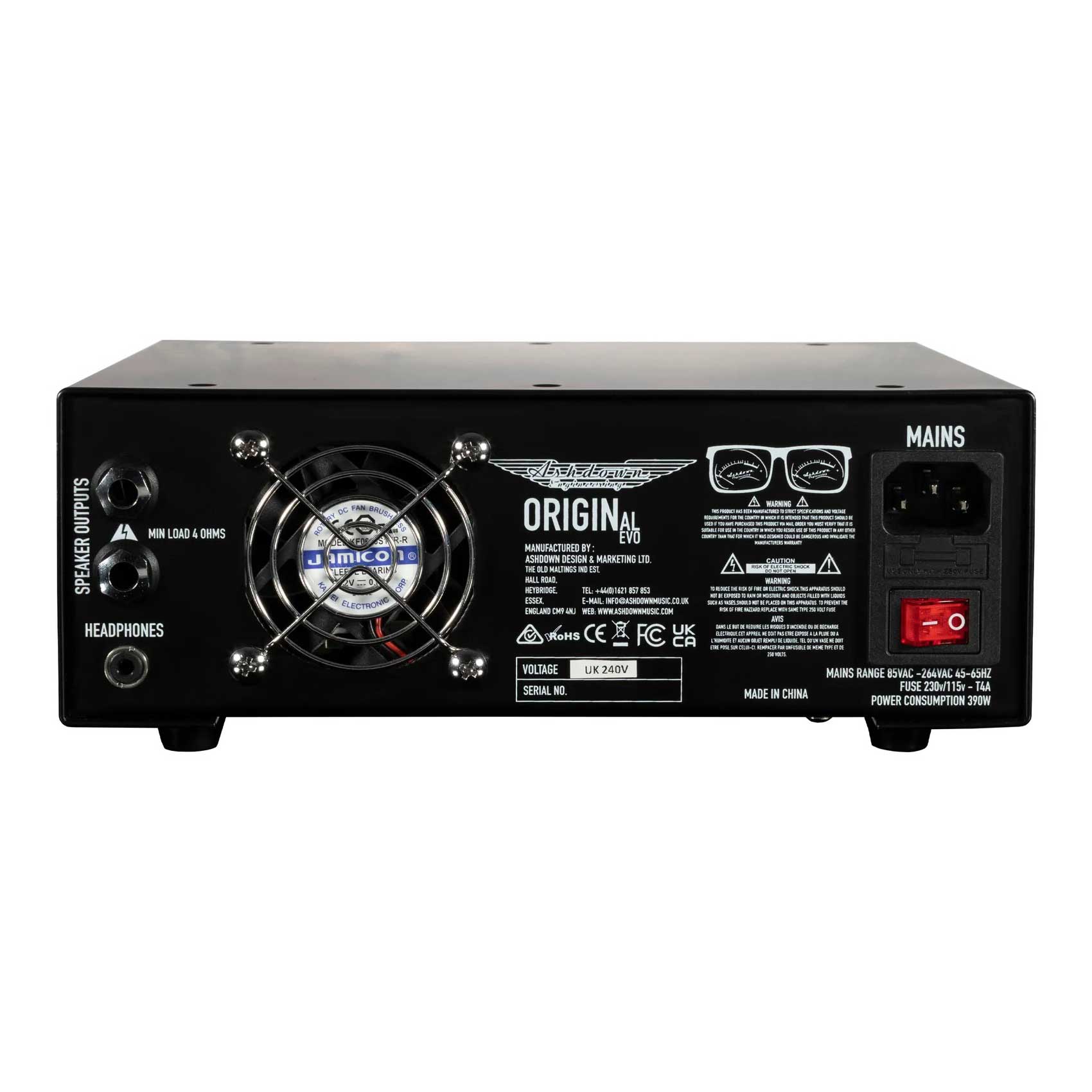 GUITARGUITAR Ashdown Original EVO 300 Solid State Amp Head
