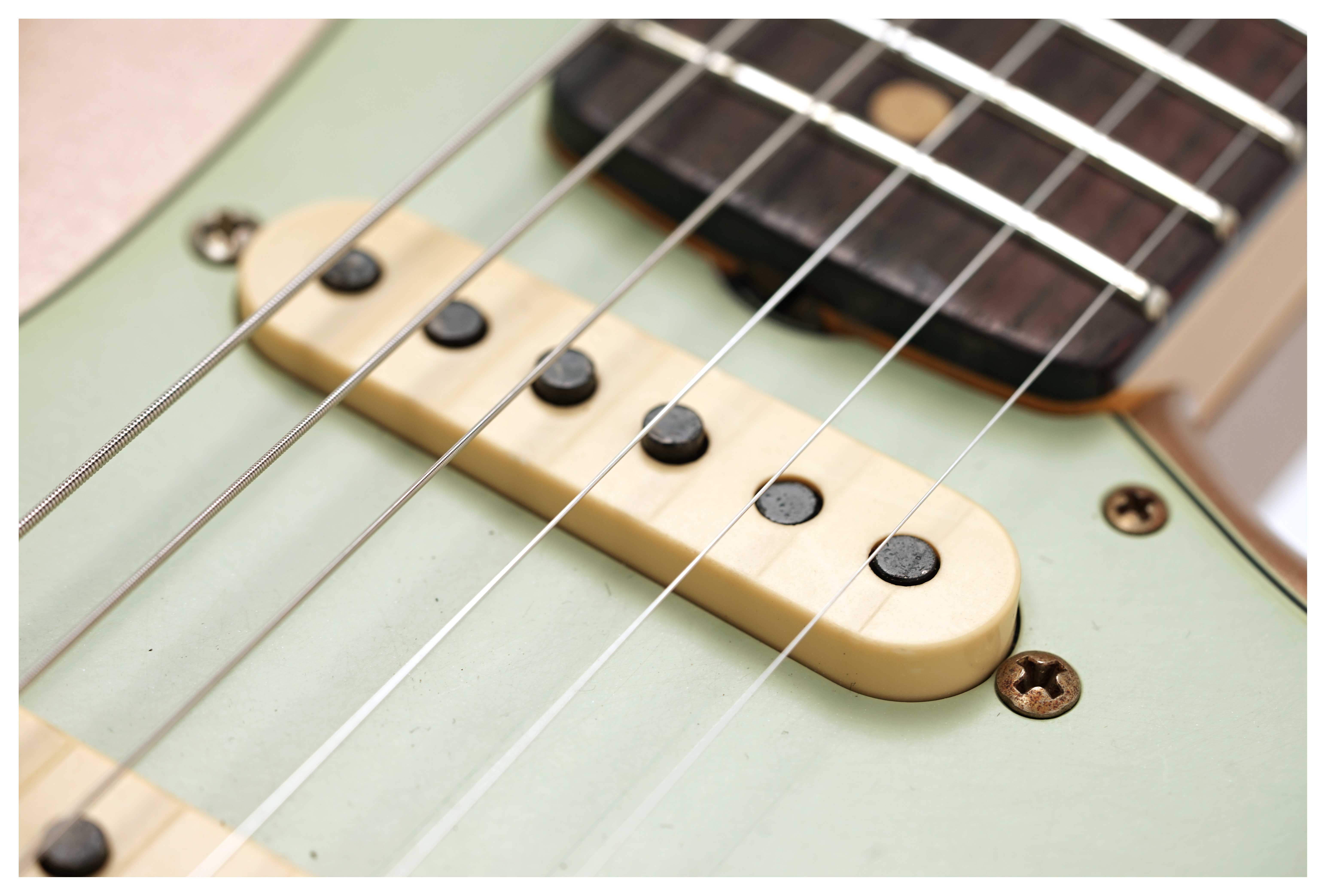 GUITARGUITAR Fender Custom Shop 1959 Stratocaster Journeyman Relic Super Faded Aged Firemist Gold #CZ581728